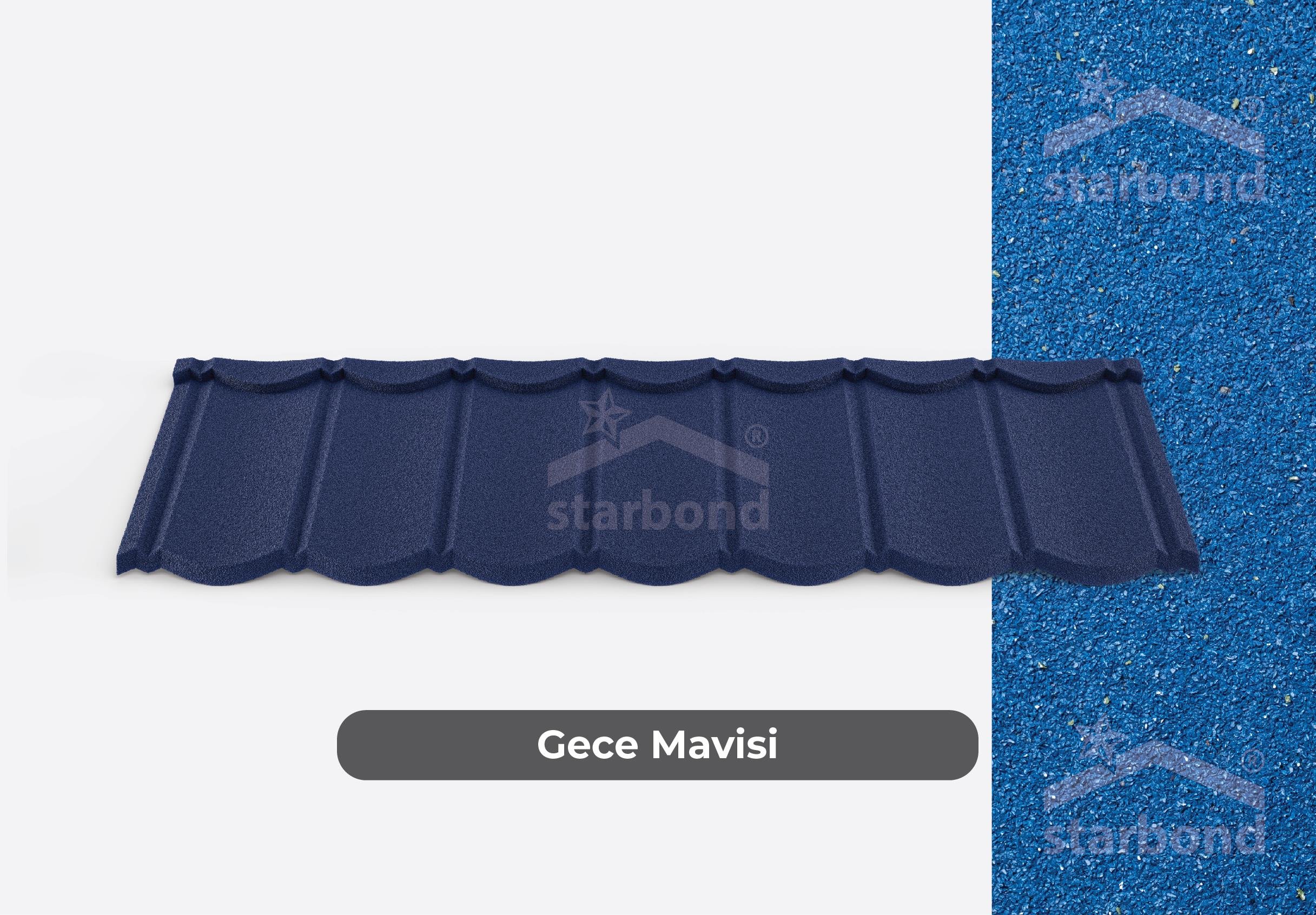 [Classic] Metal Kiremit Gece Mavisi StarBond Metal