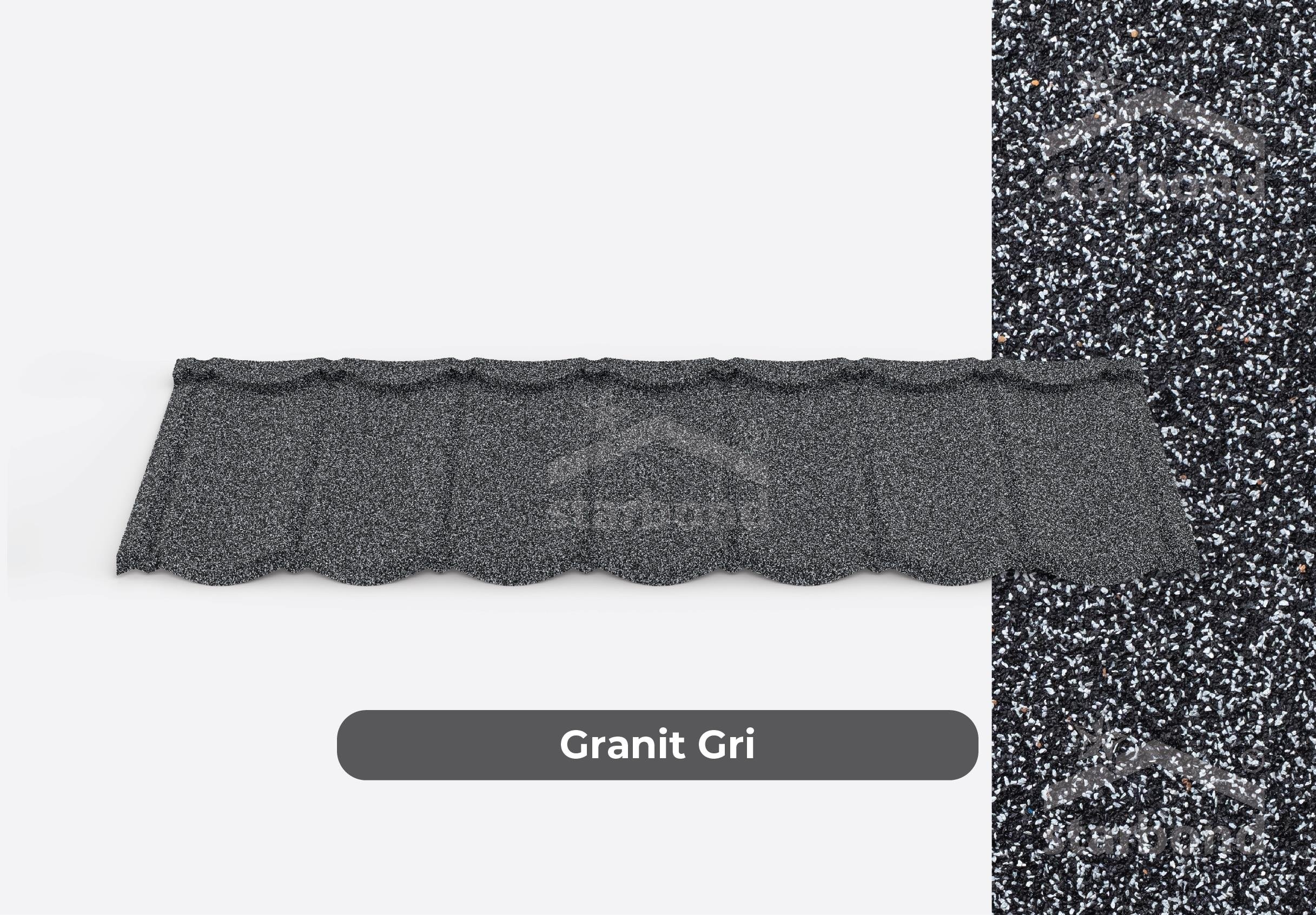 [Classic] Metal Kiremit Granit Gri StarBond Metal