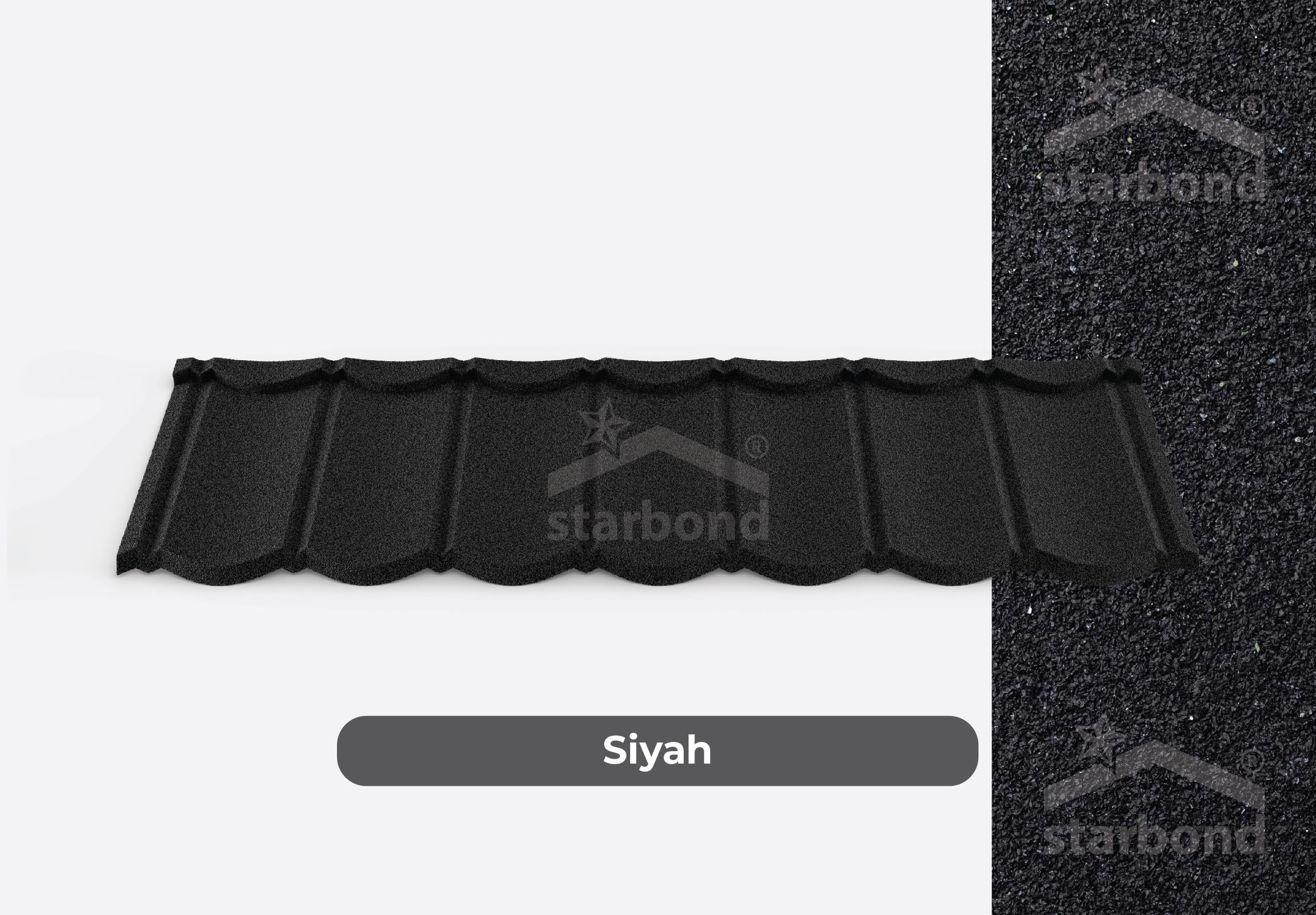 [Classic] Metal Kiremit Siyah StarBond Metal