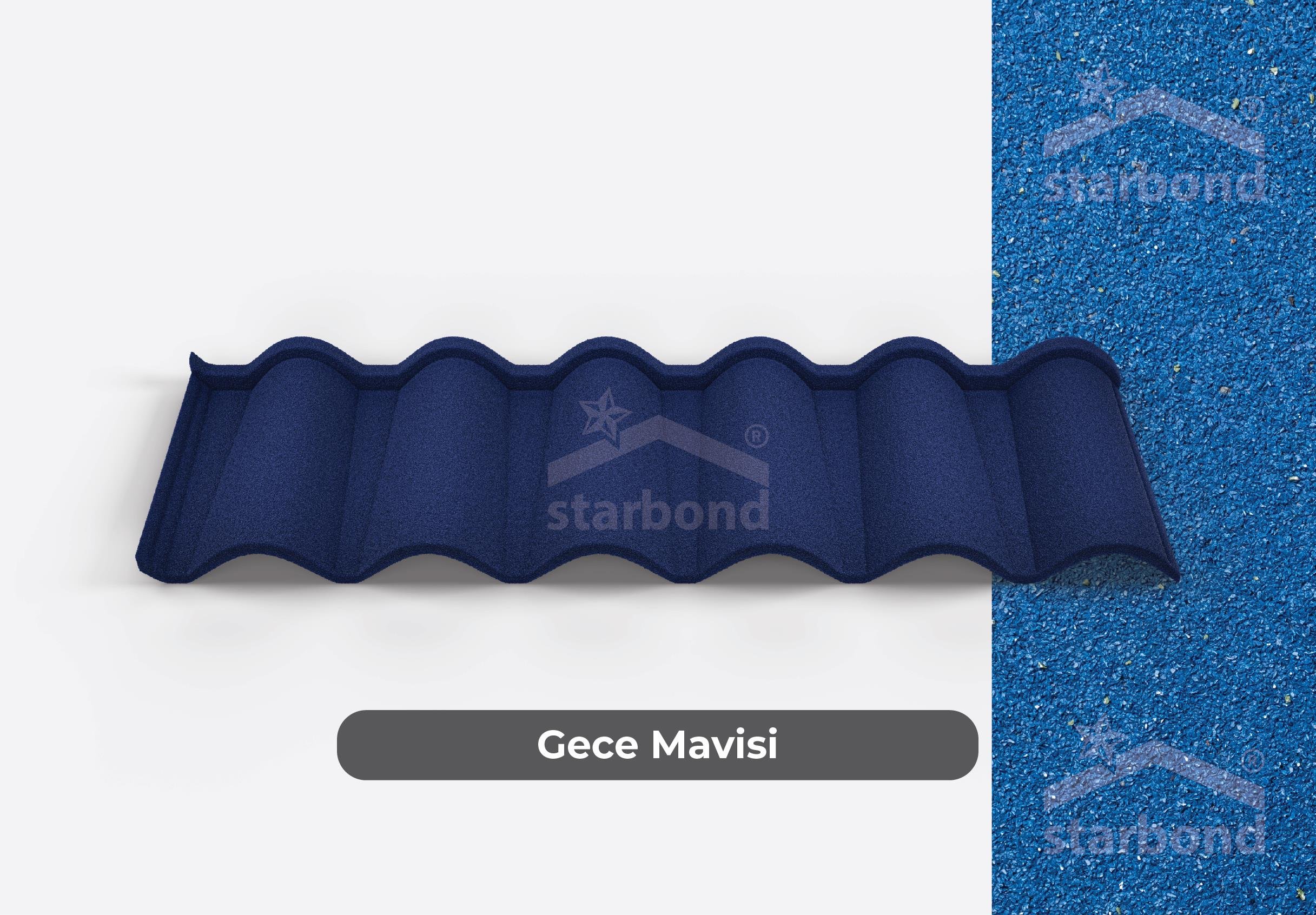 [Ottoman] Metal Kiremit Gece Mavisi StarBond Metal
