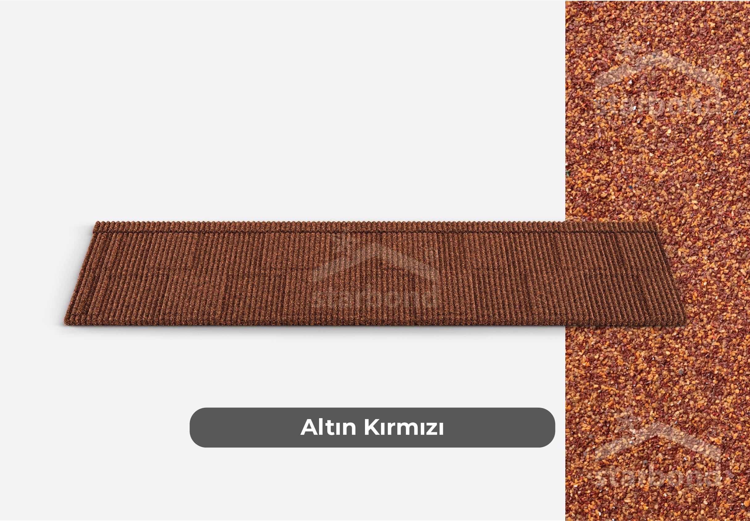[Senator] Metal Kiremit Altın Kırmızı StarBond Metal