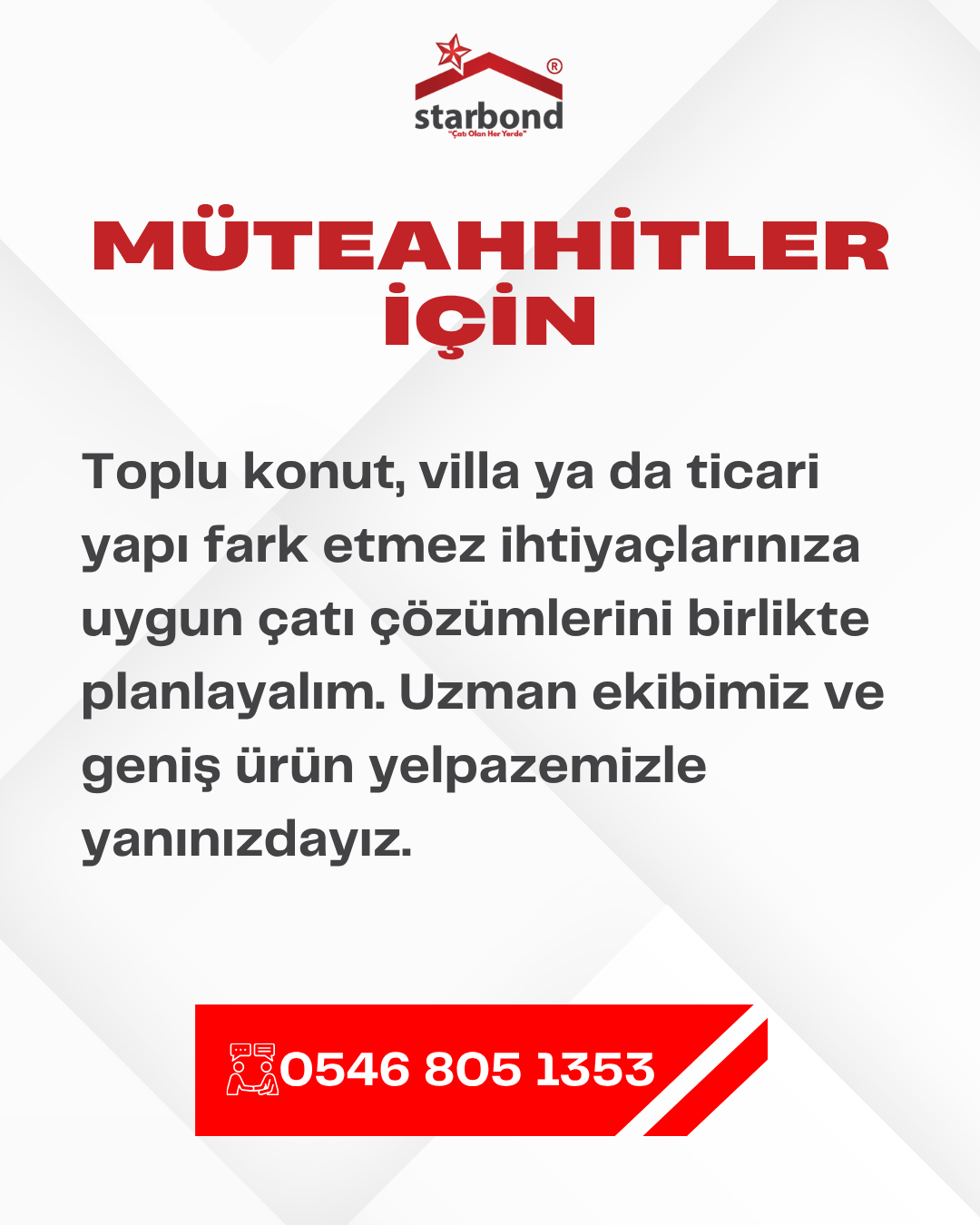 Ürün Seçiminde Emin Değilseniz, Bırakın Biz Yönlendirelim! [StarBondMetal]