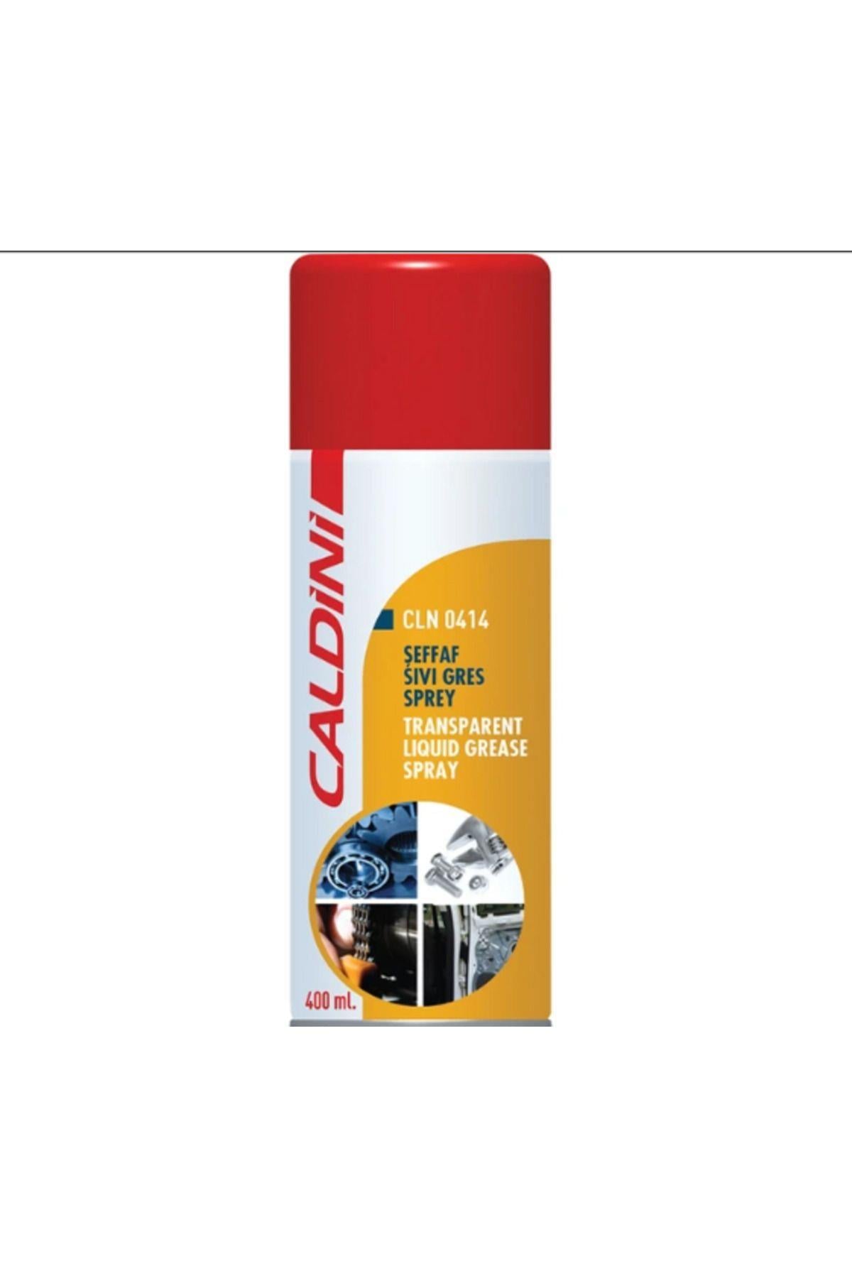 Caldini 400 ml Şeffaf Sıvı Gres Sprey