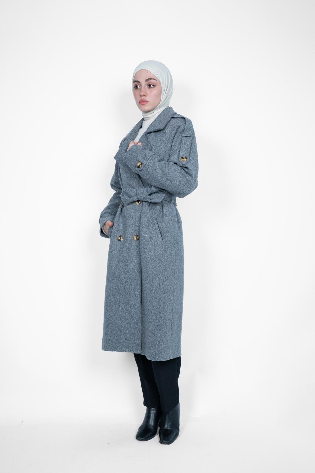 PREMİUM KAŞE KABAN GRİ