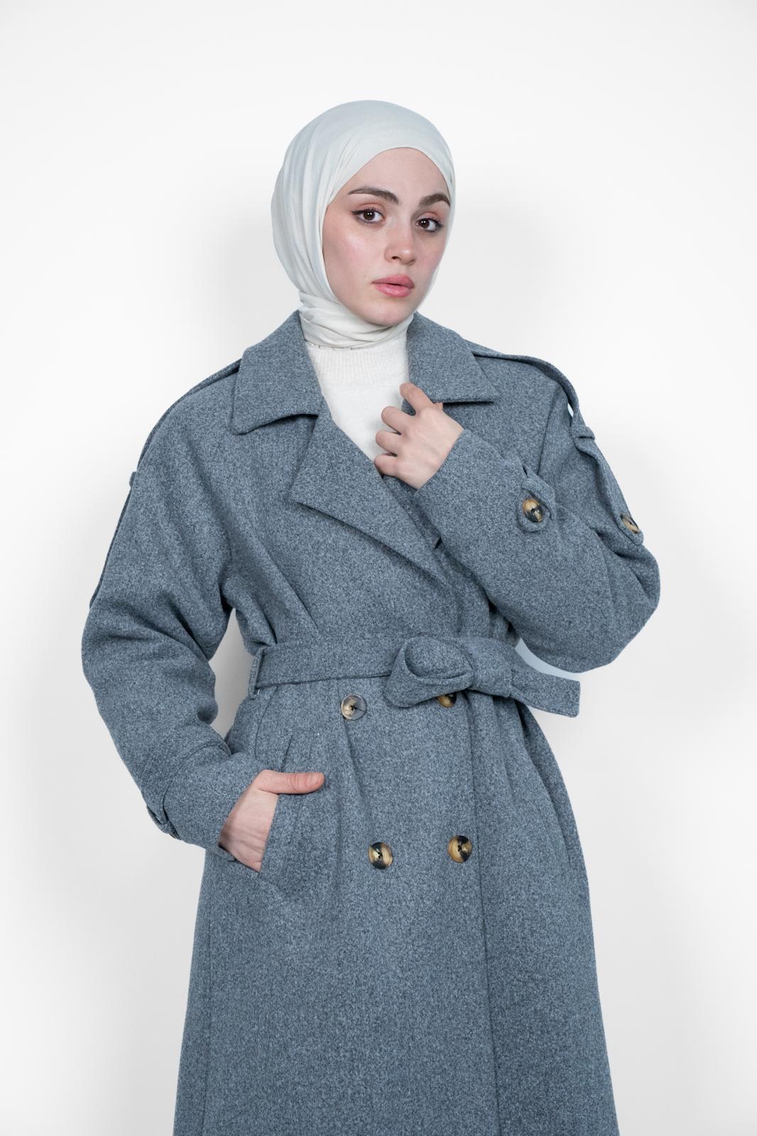 PREMİUM KAŞE KABAN GRİ