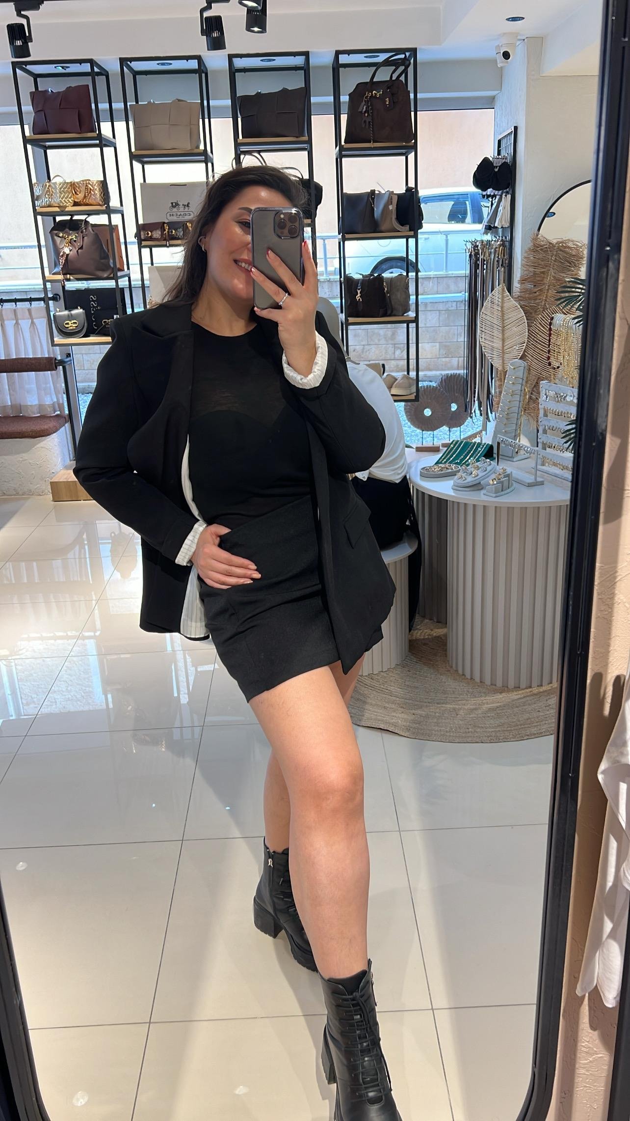 ŞERİT ASTAR BLAZER CEKET