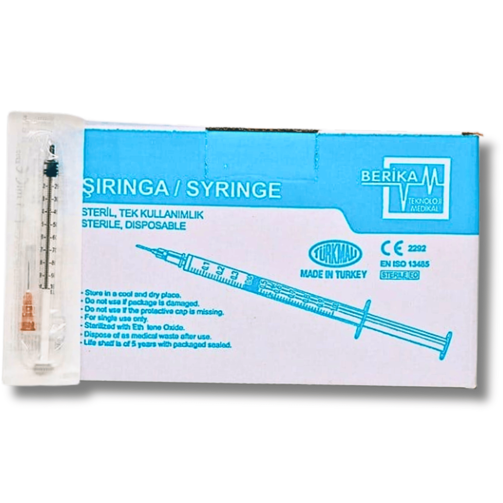 1 ML Süper İnsülin Sarı Uç Berika