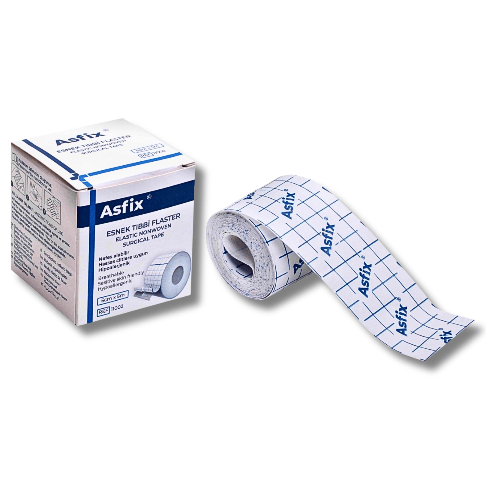 Asfix 5cm*5mt Esnek Flaster