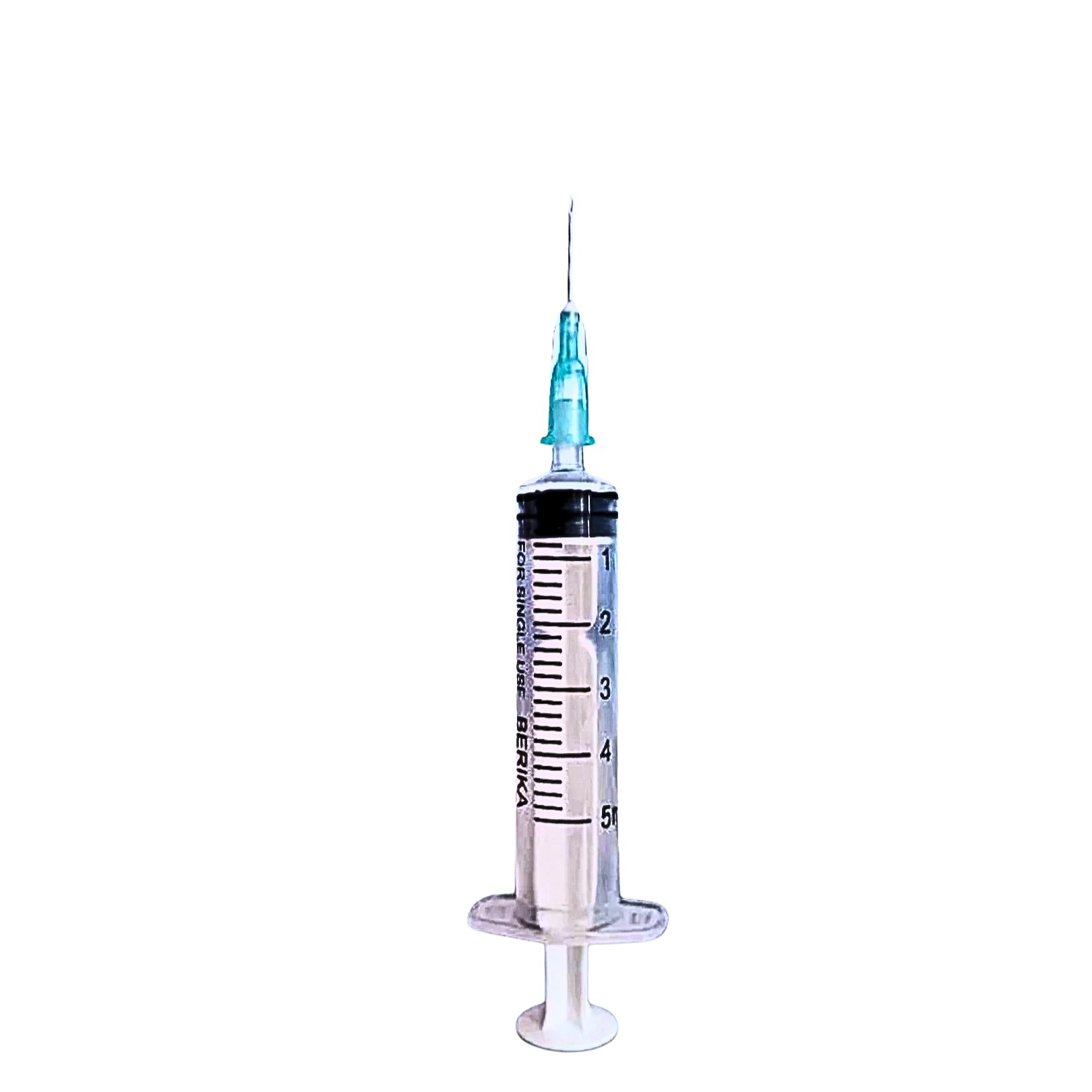 Berika 5 ML Yeşil Kısa Enjektör
