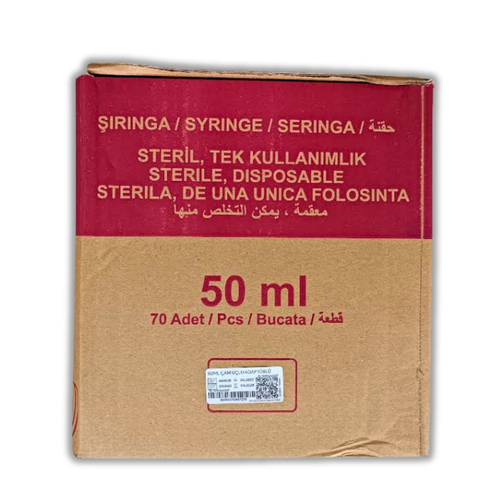 Berika 50 ML 3p İğnelı Enjektör