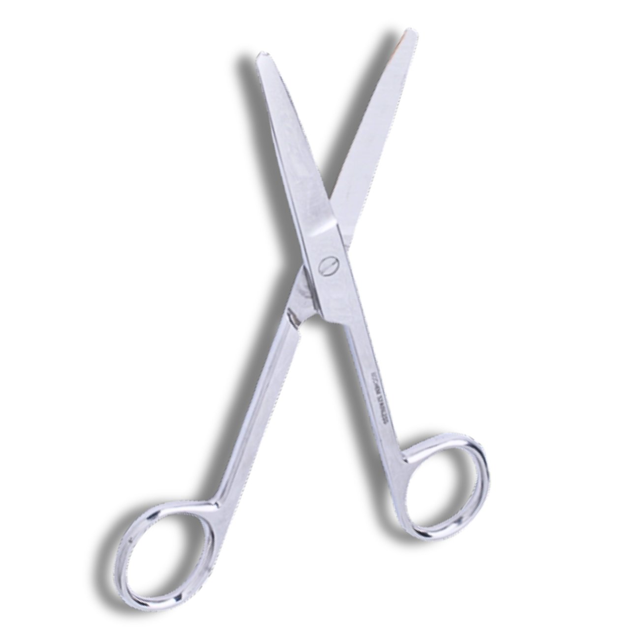 Cerrahi Makas - Küt / Küt - Düz - 15 Cm