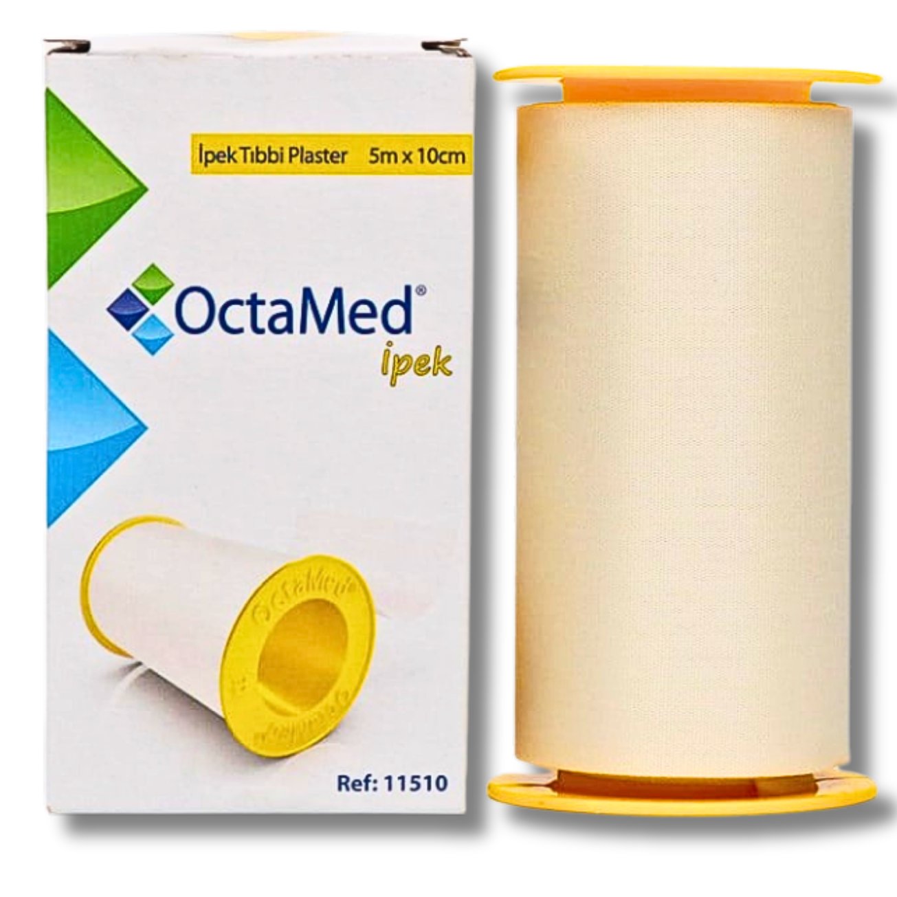 Octamed İpek 10cm*5mt  Flaster