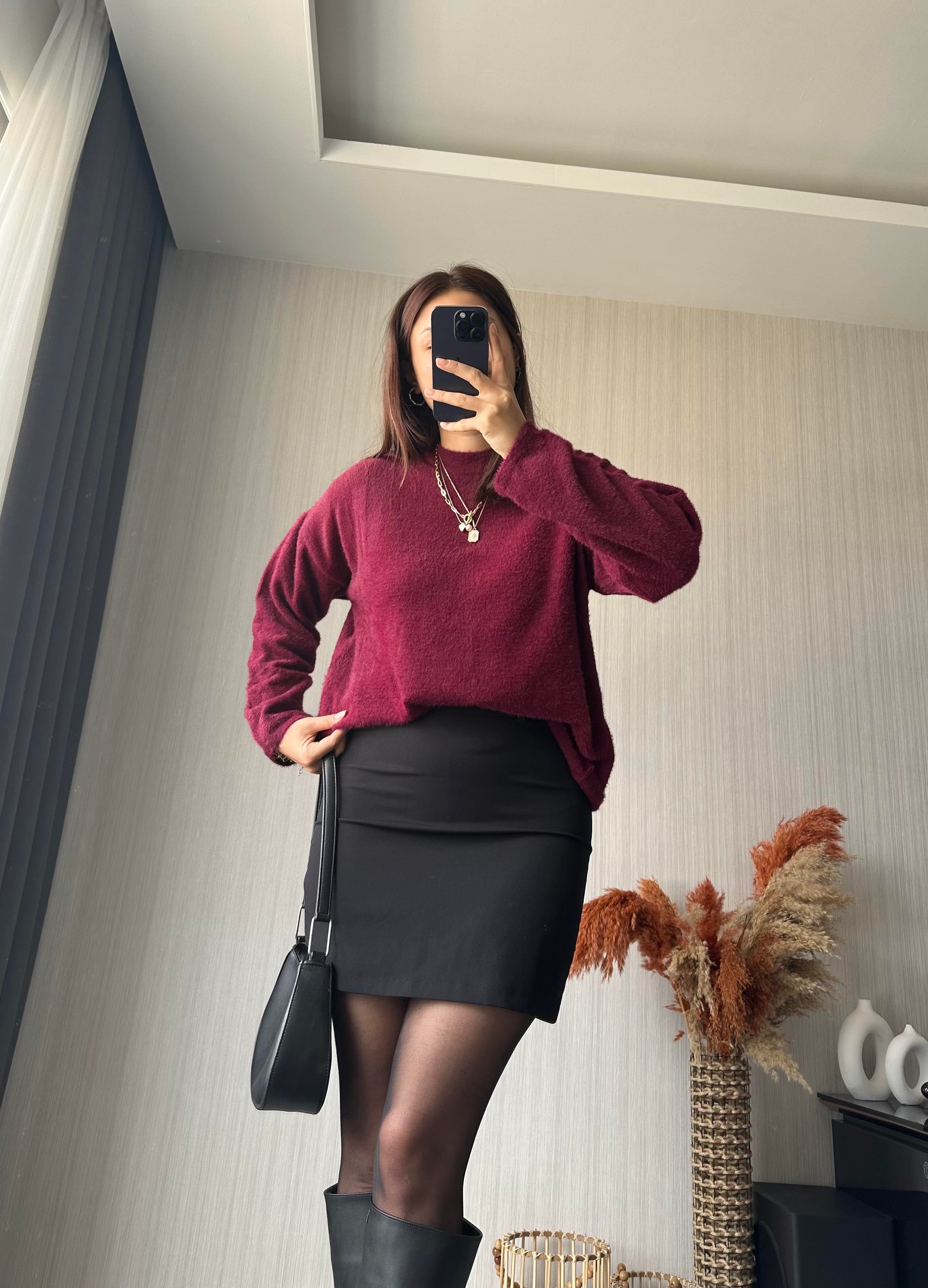 Bordo Sakallı Kazak