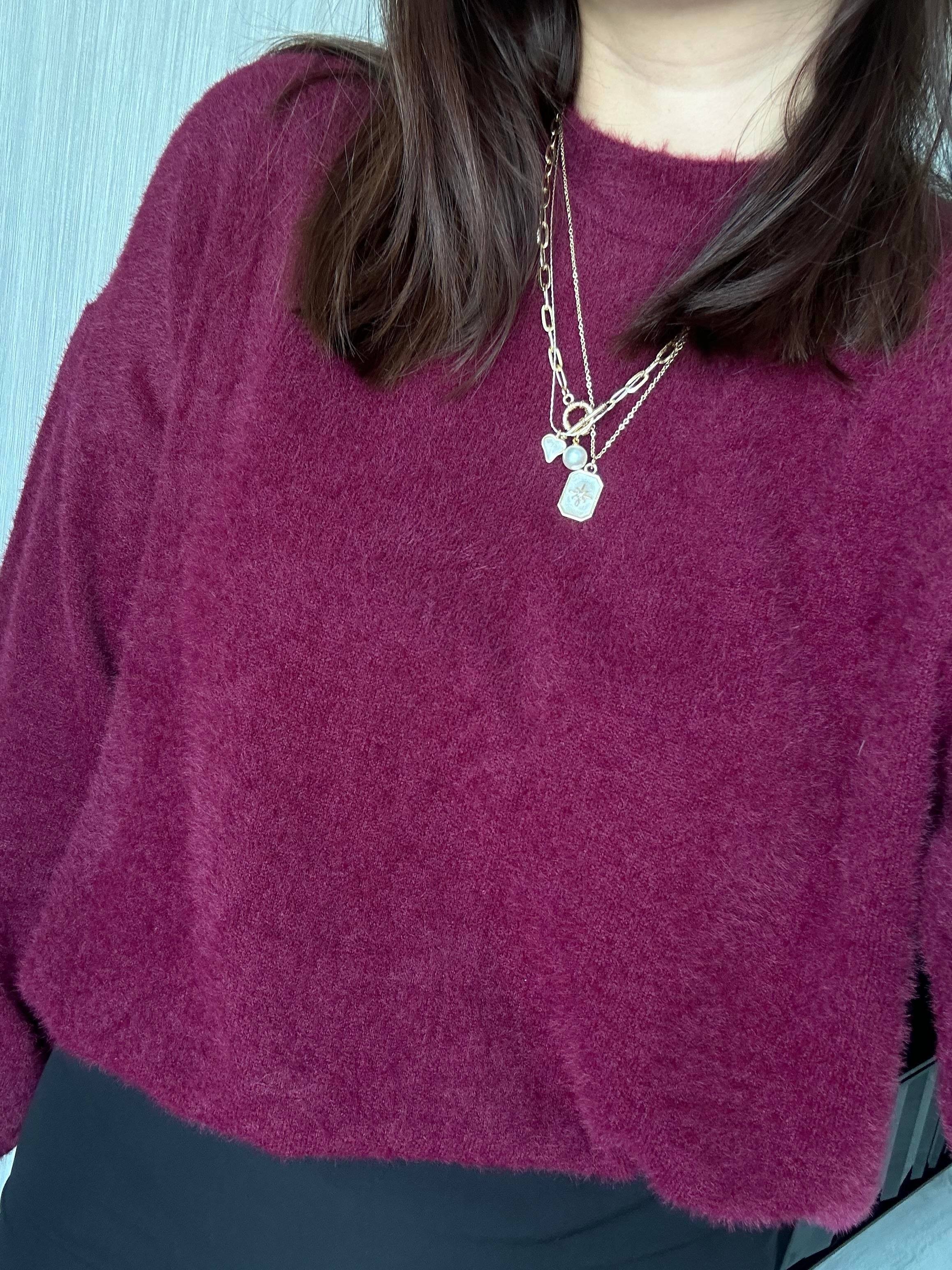 Bordo Sakallı Kazak