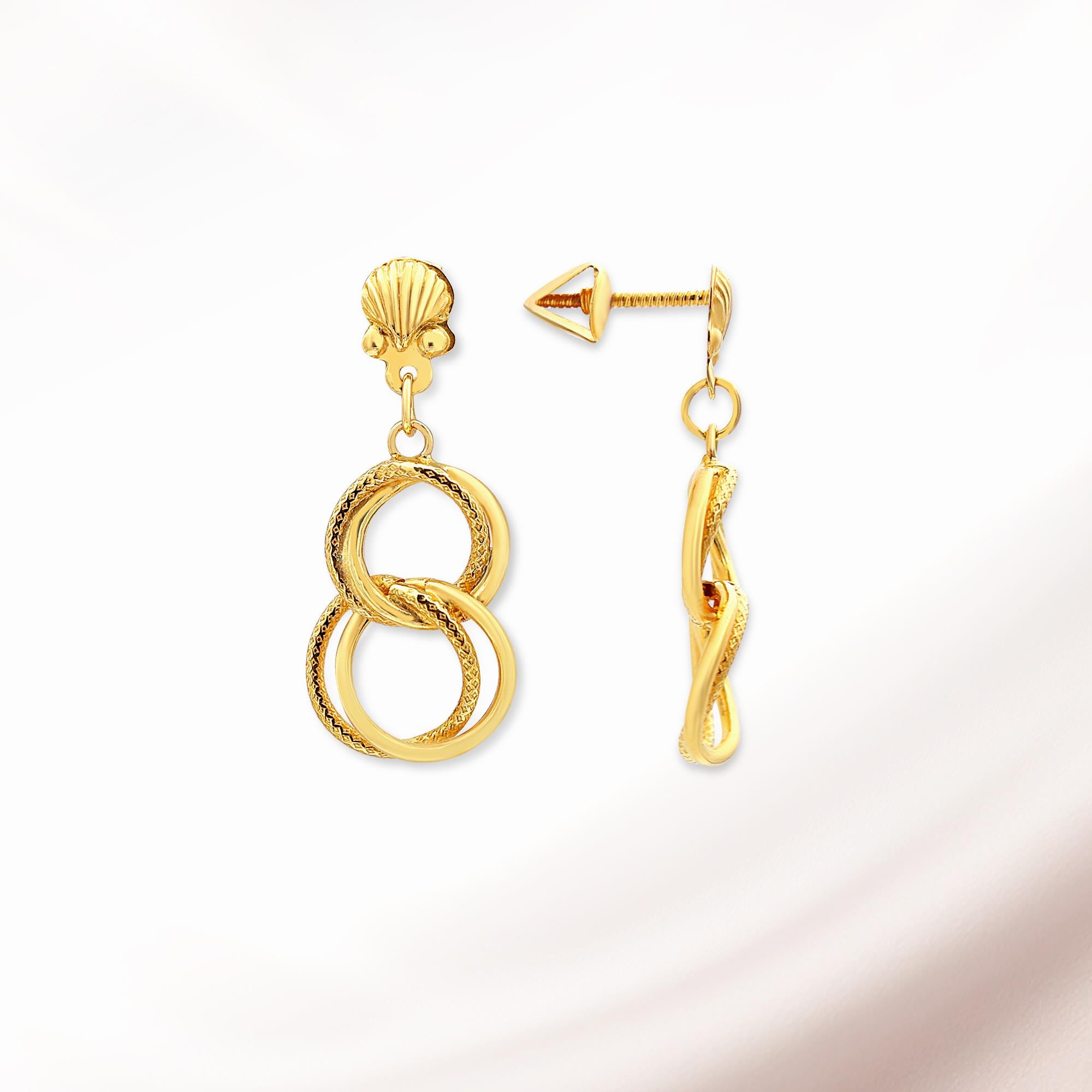  Küpe 22K - KP046