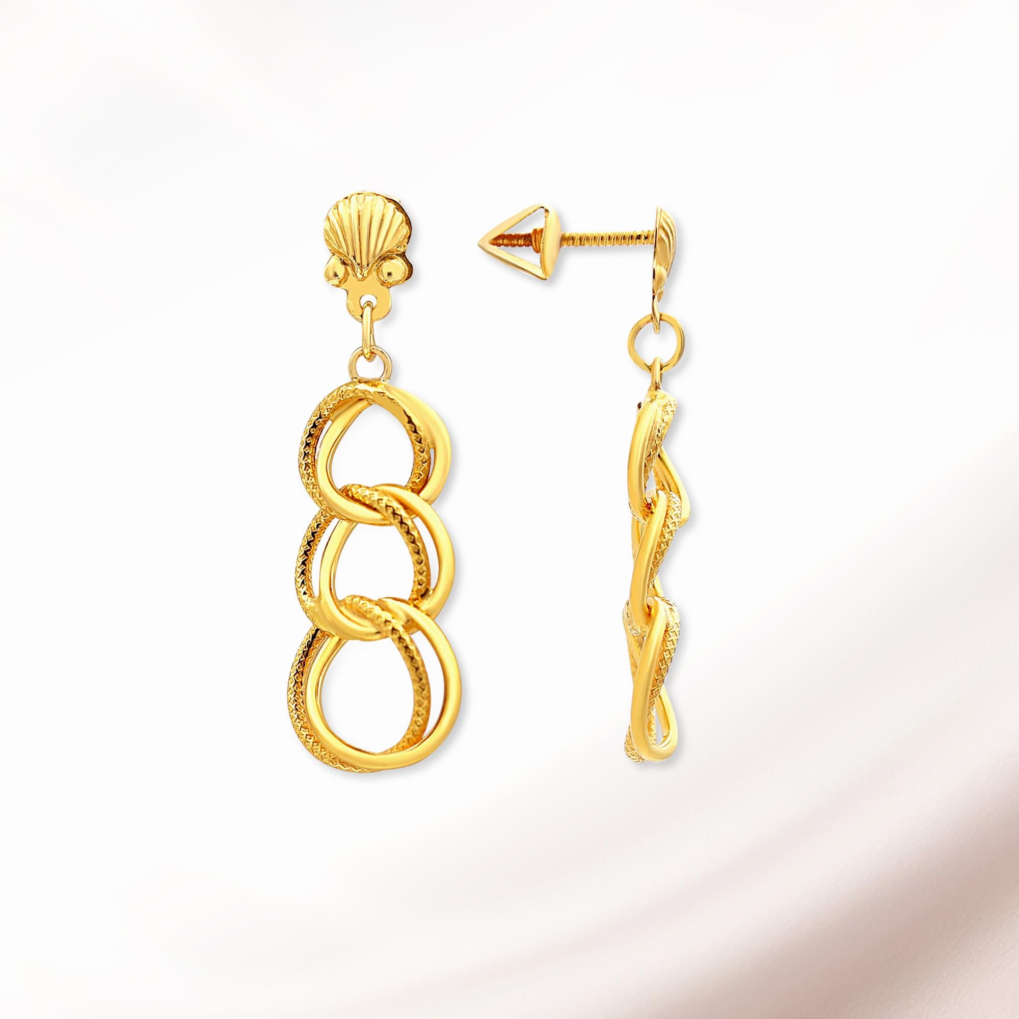  Küpe 22K - KP047