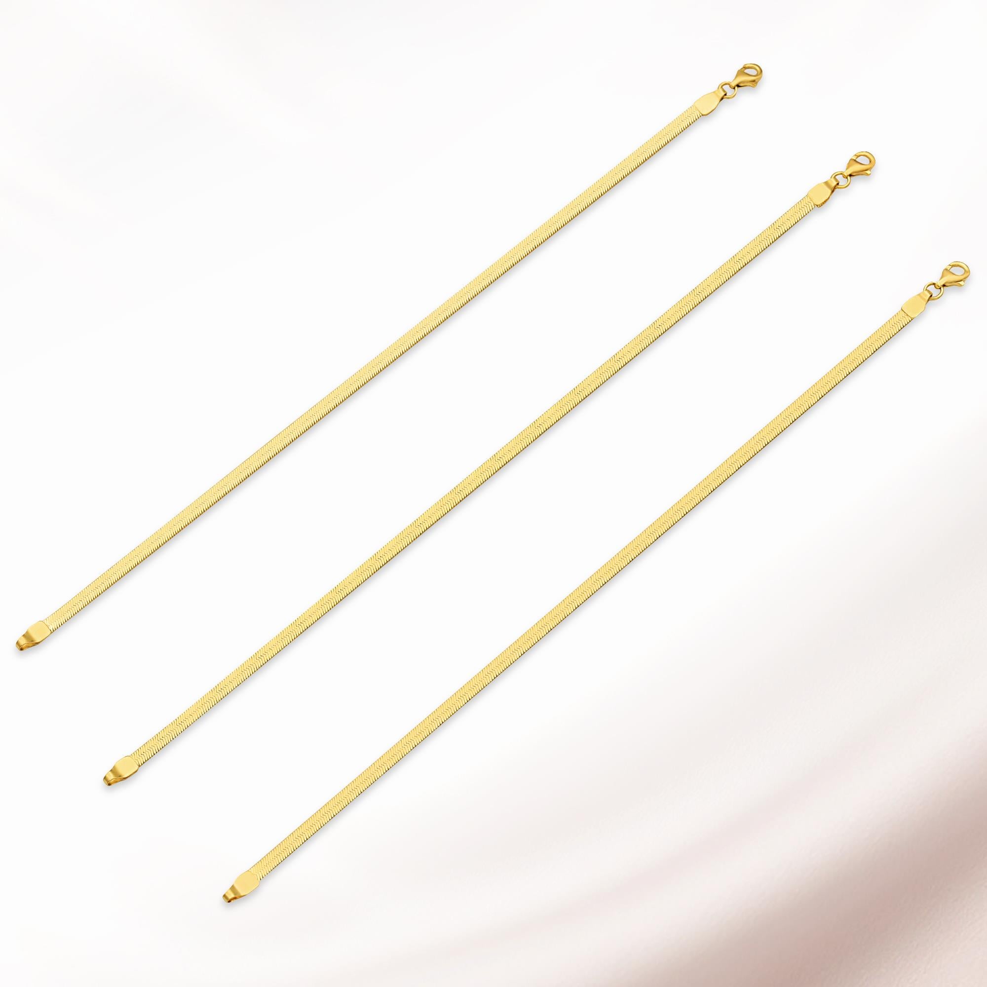 Flexi Zincir Bileklik 22K - BL059