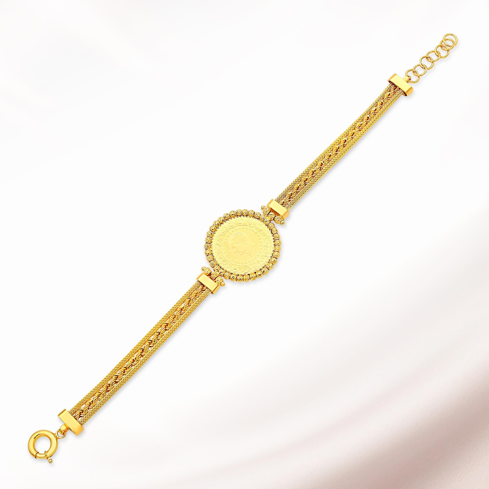 Kalze Halat Set Ziynetli 22K - ST026