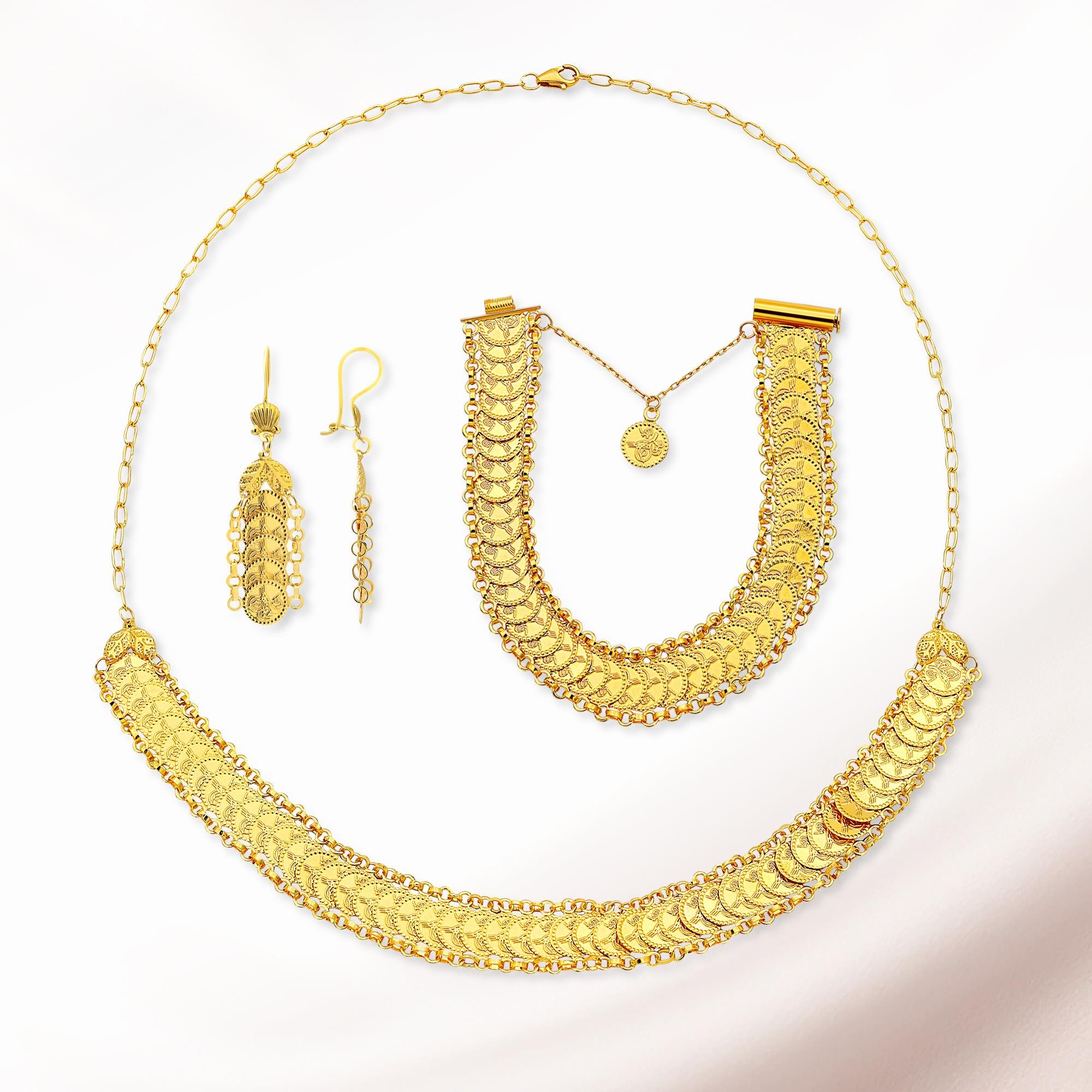 Pres Çeyrek Set 22K - ST024
