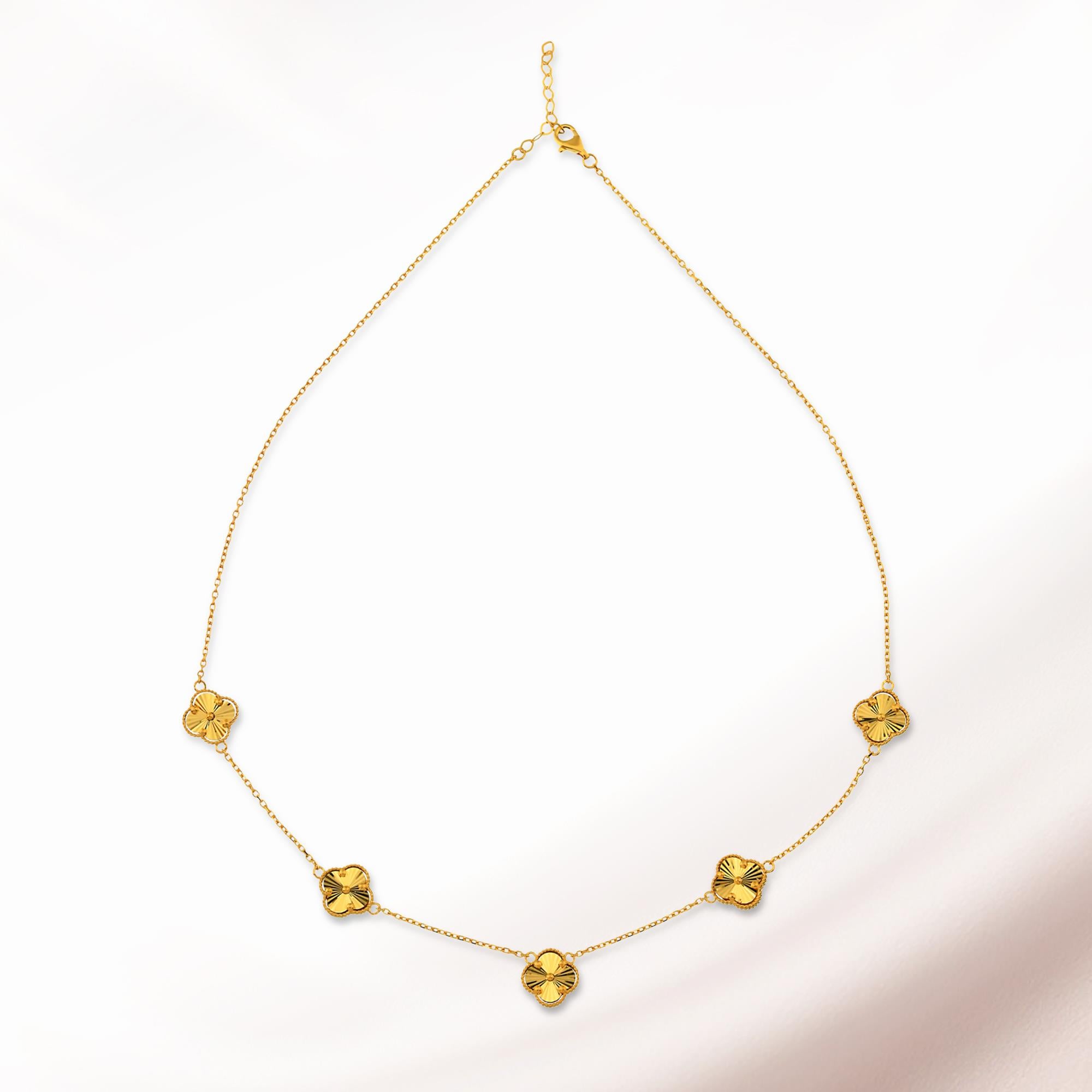 Van Cleef Kolye 5li 22K - K005