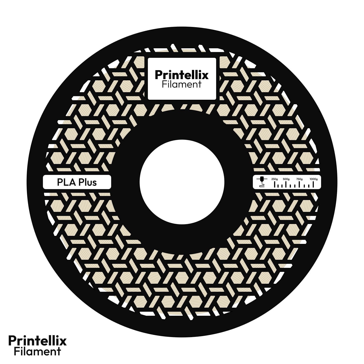 Printellix PLA+ Bej Filament 1.75mm 1kg