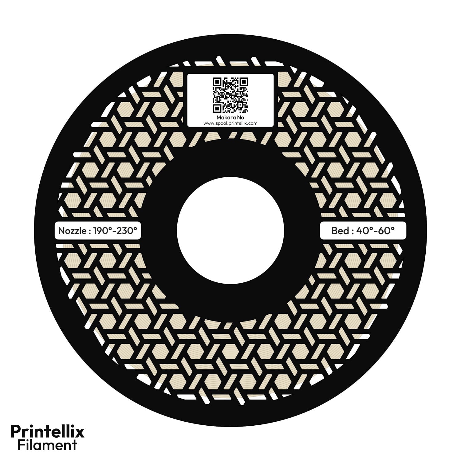 Printellix PLA+ Bej Filament 1.75mm 1kg