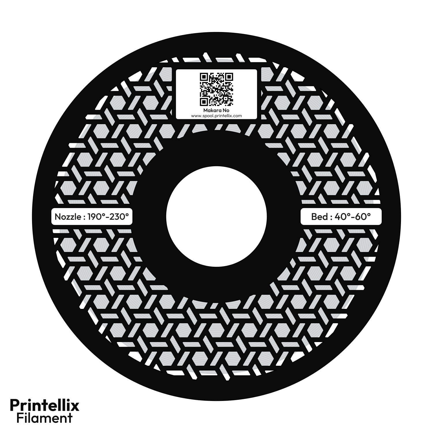 Printellix PLA+ Gümüş Filament 1.75mm 1kg