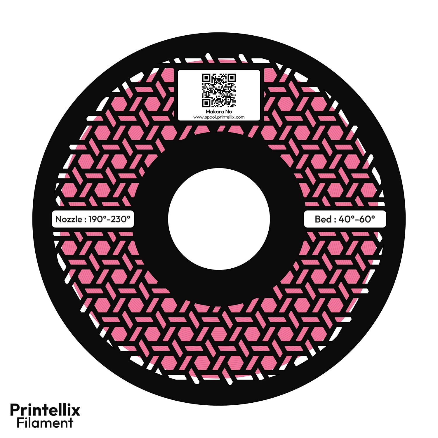 Printellix PLA+ Pembe Filament 1.75mm 1kg