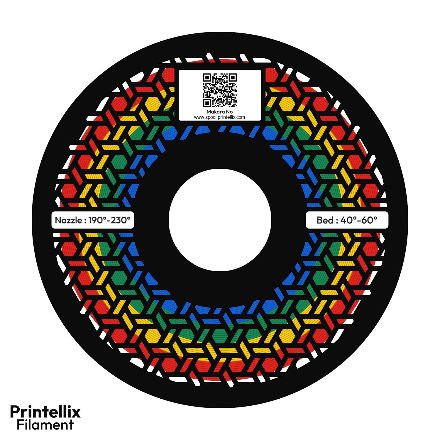 Printellix PLA+ Renk Geçişli Filament 1.75mm 1kg