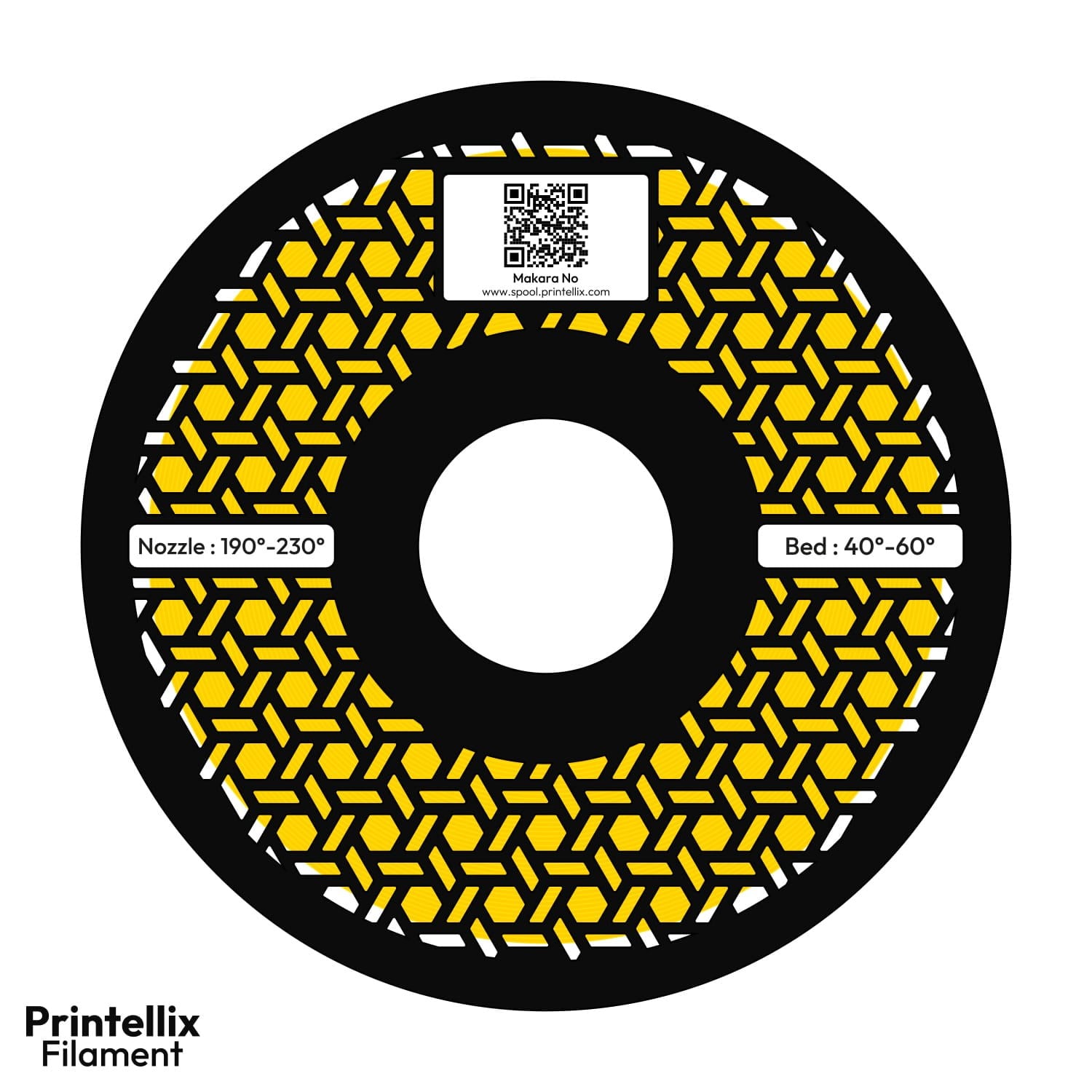 Printellix PLA+ Sarı Filament 1.75mm 1kg