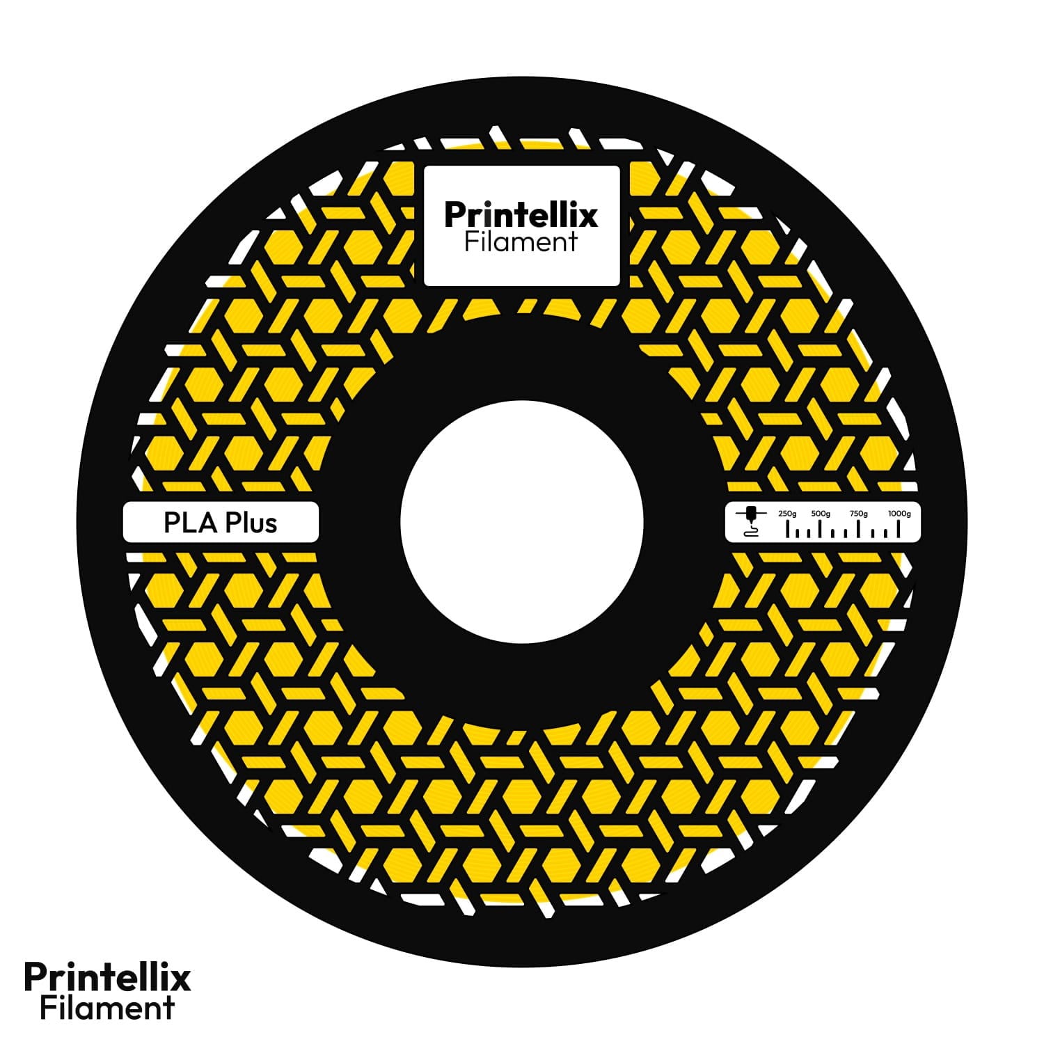 Printellix PLA+ Sarı Filament 1.75mm 1kg