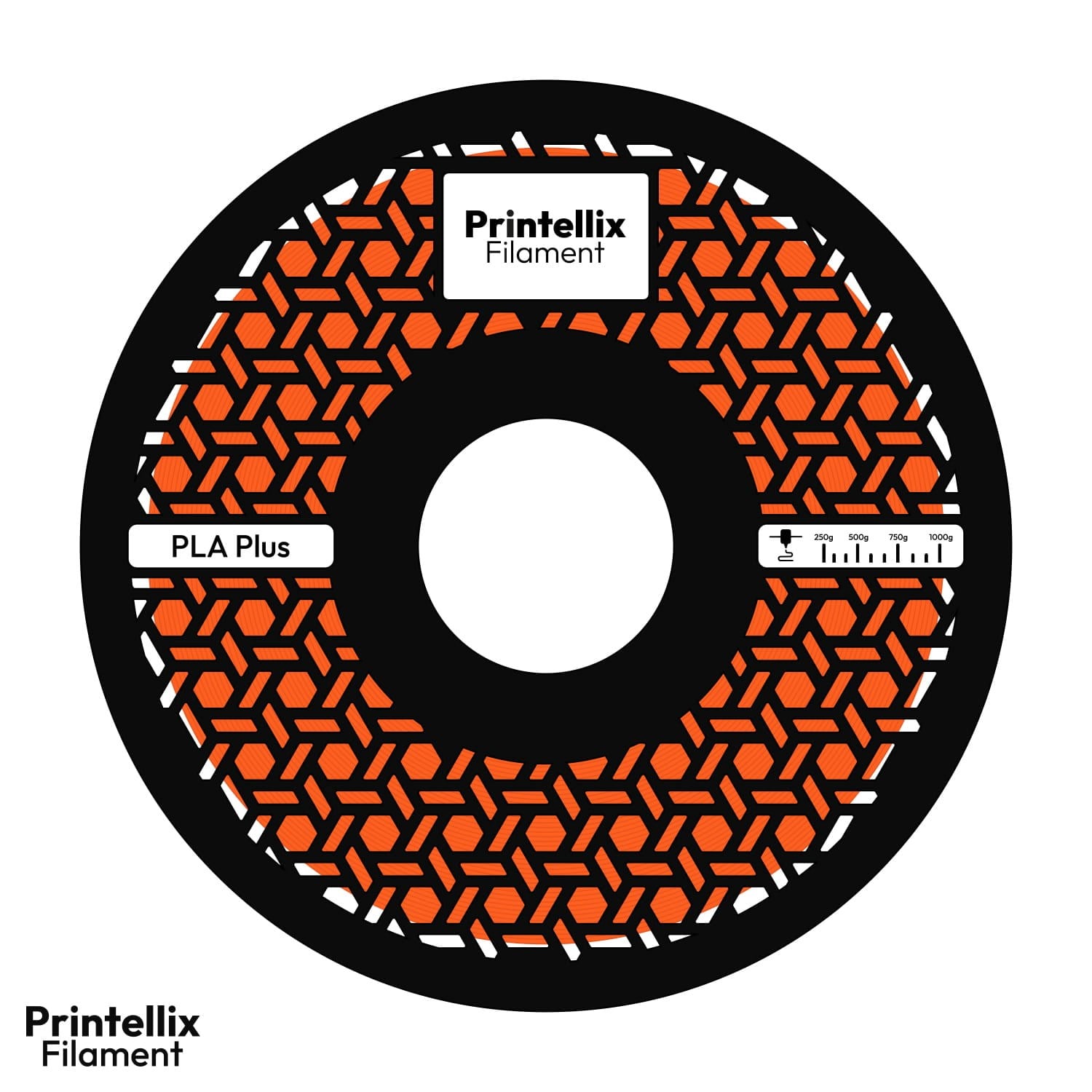 Printellix PLA+ Turuncu Filament 1.75mm 1kg