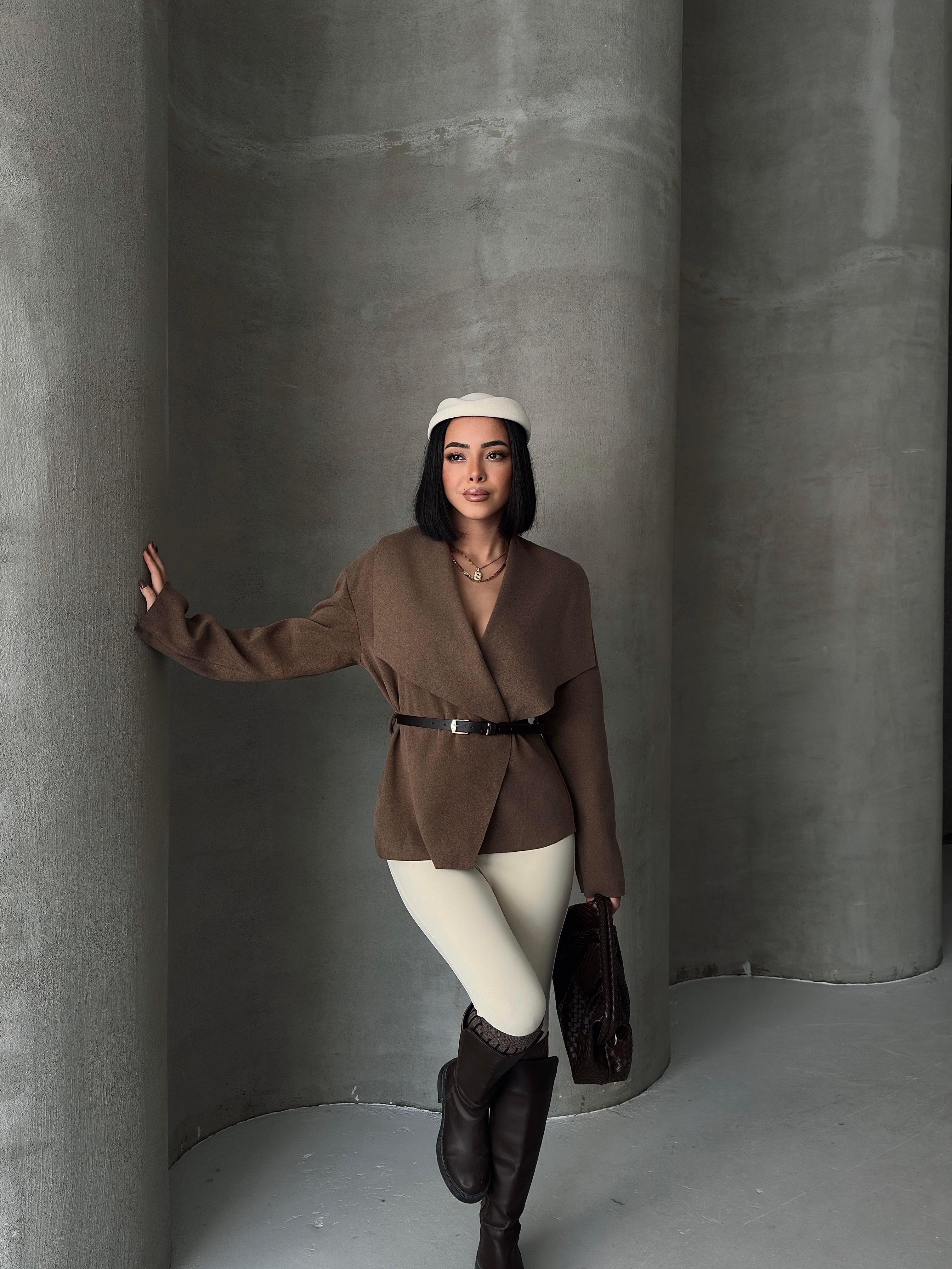 KEMERLİ SÜET HIRKA