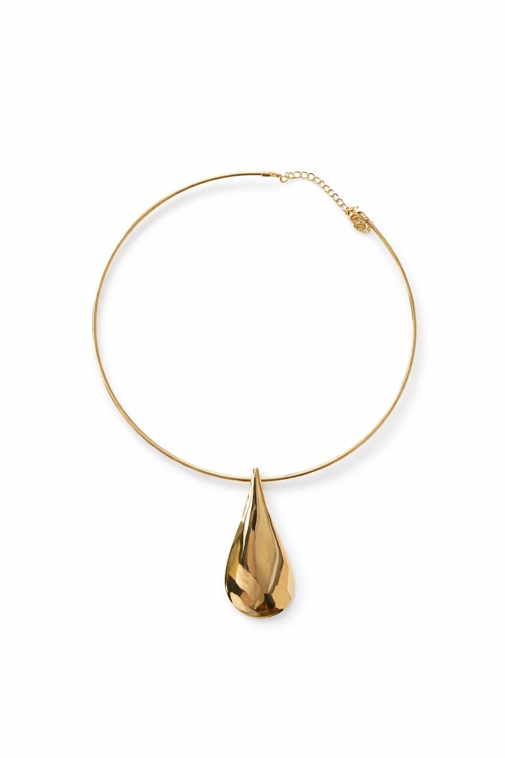 Gold Renk Choker Kolye / Model 118