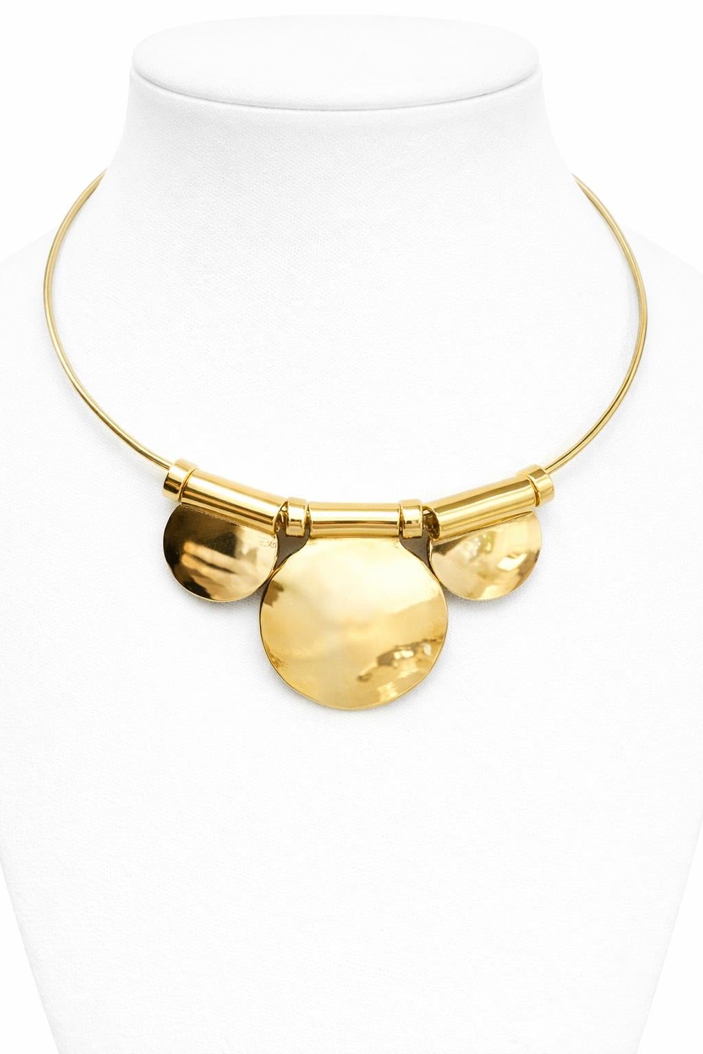 Gold Renk Choker Kolye / Model 126