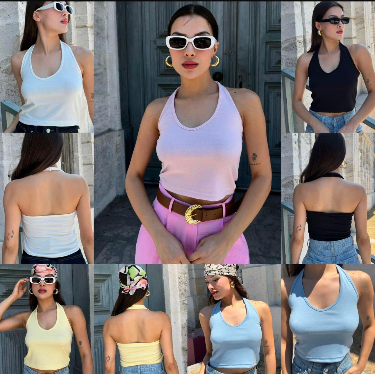 theyelizatelierHALTER FİT BASİC ATLET