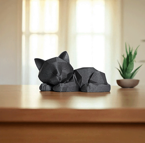 Dekoratif Kedi Heykeli
