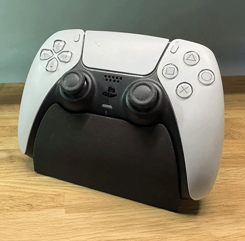 PS5 DualSense Kol Standı – Tekli Siyah Tutucu