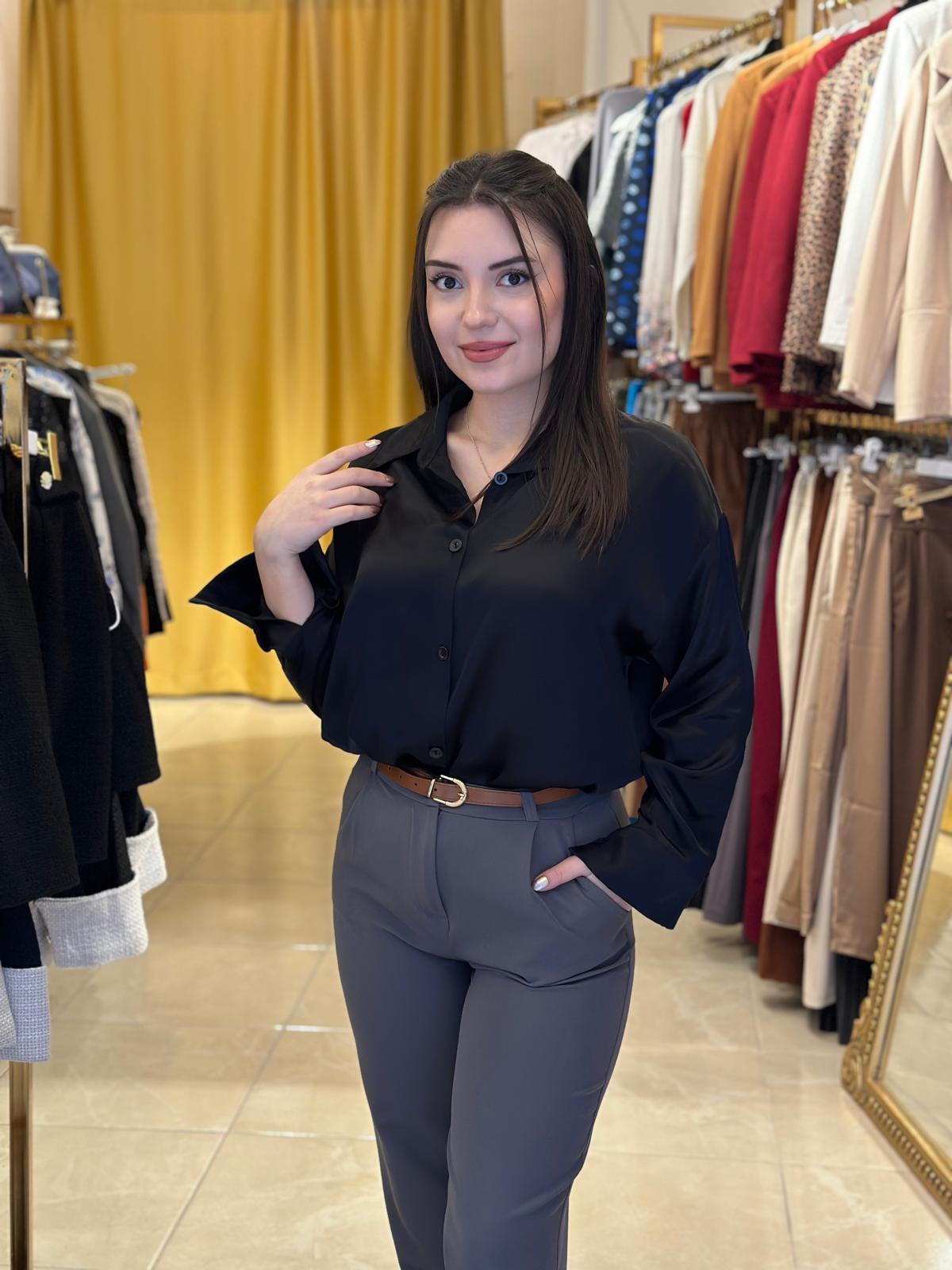 grı kahve kemerlı pantolon