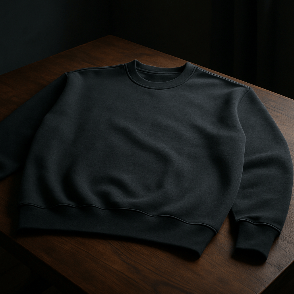 'Nepo Baby' Füme Oversize Sweatshirt
