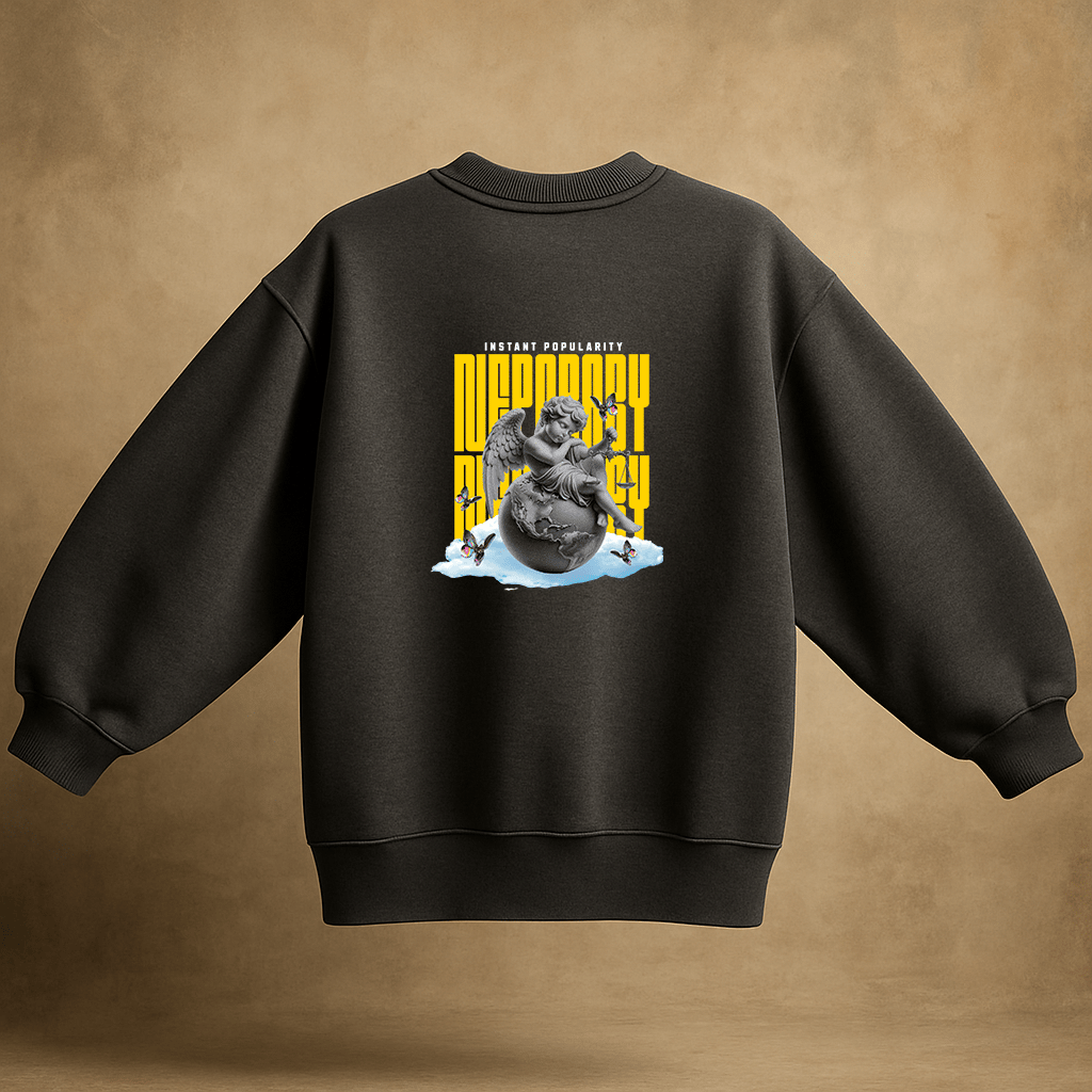 'Nepo Baby' Füme Oversize Sweatshirt
