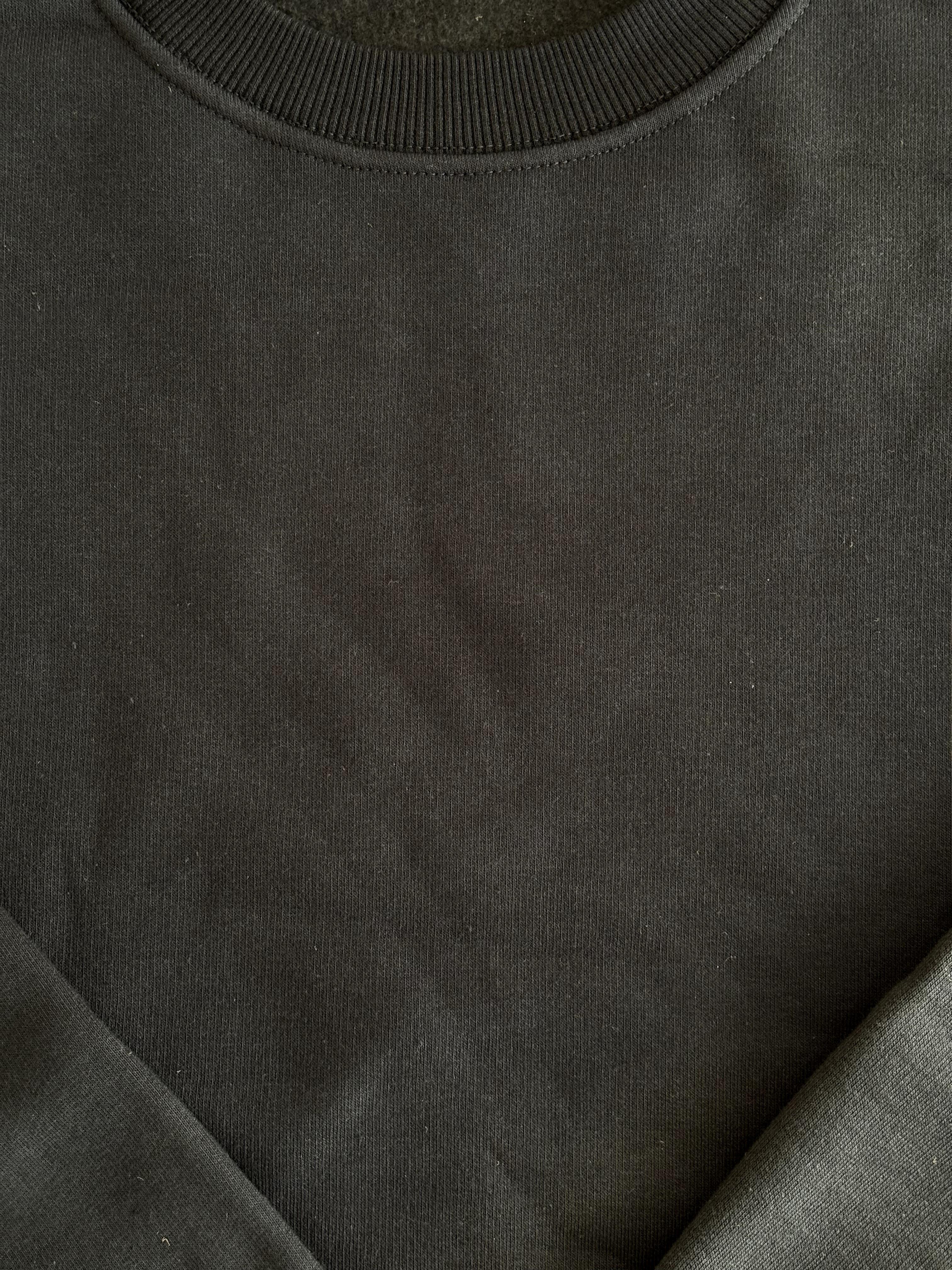 'Synthetic Dream' Füme Oversize Sweatshirt