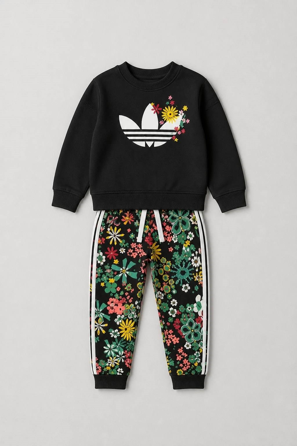 Adidas Çiçek Desenli Takım