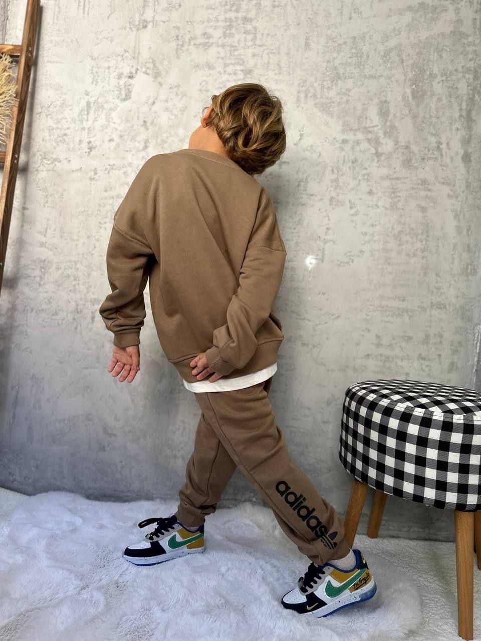 Adidas Eşofman Takım Kahverengi