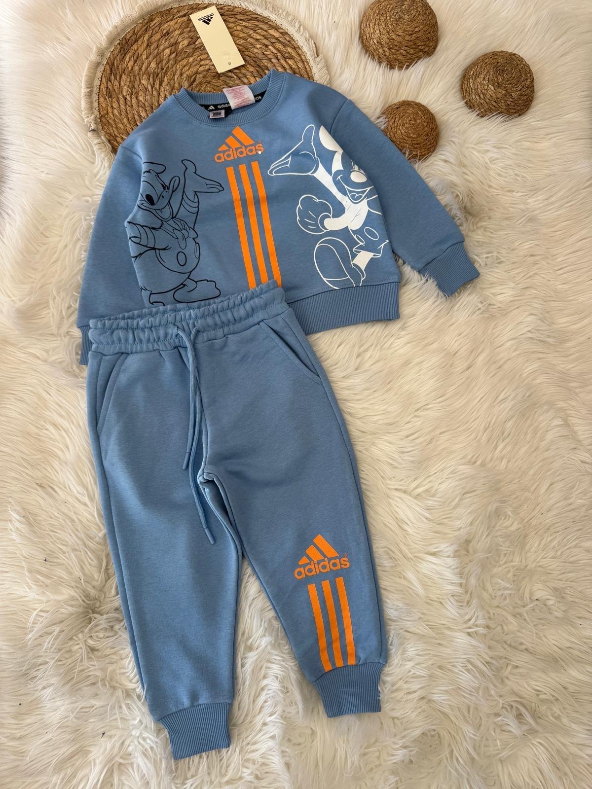 Adidas Mickey Mouse Eşofman Takım Mavi