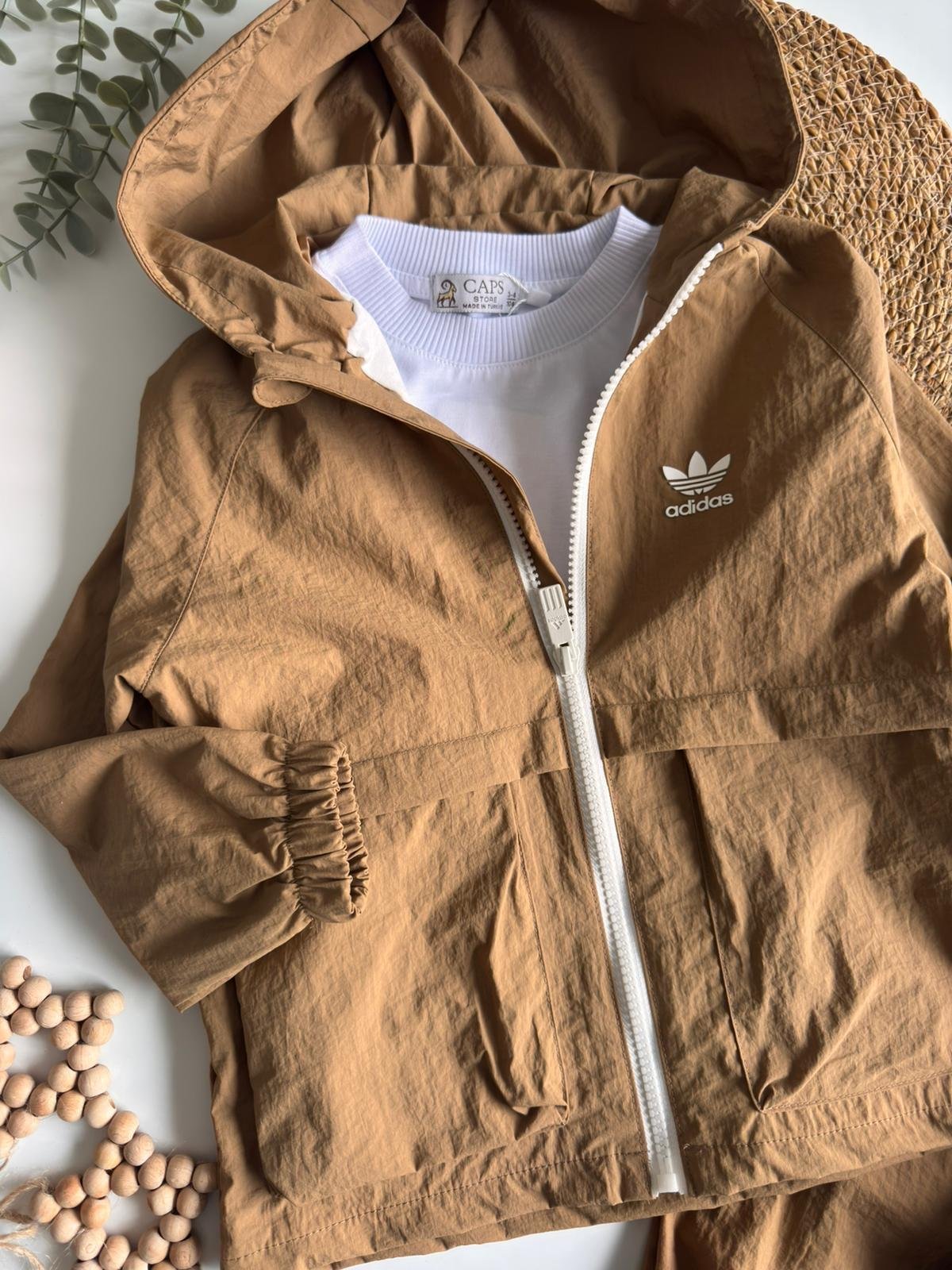 Adidas Paraşüt Takım Kahverengi