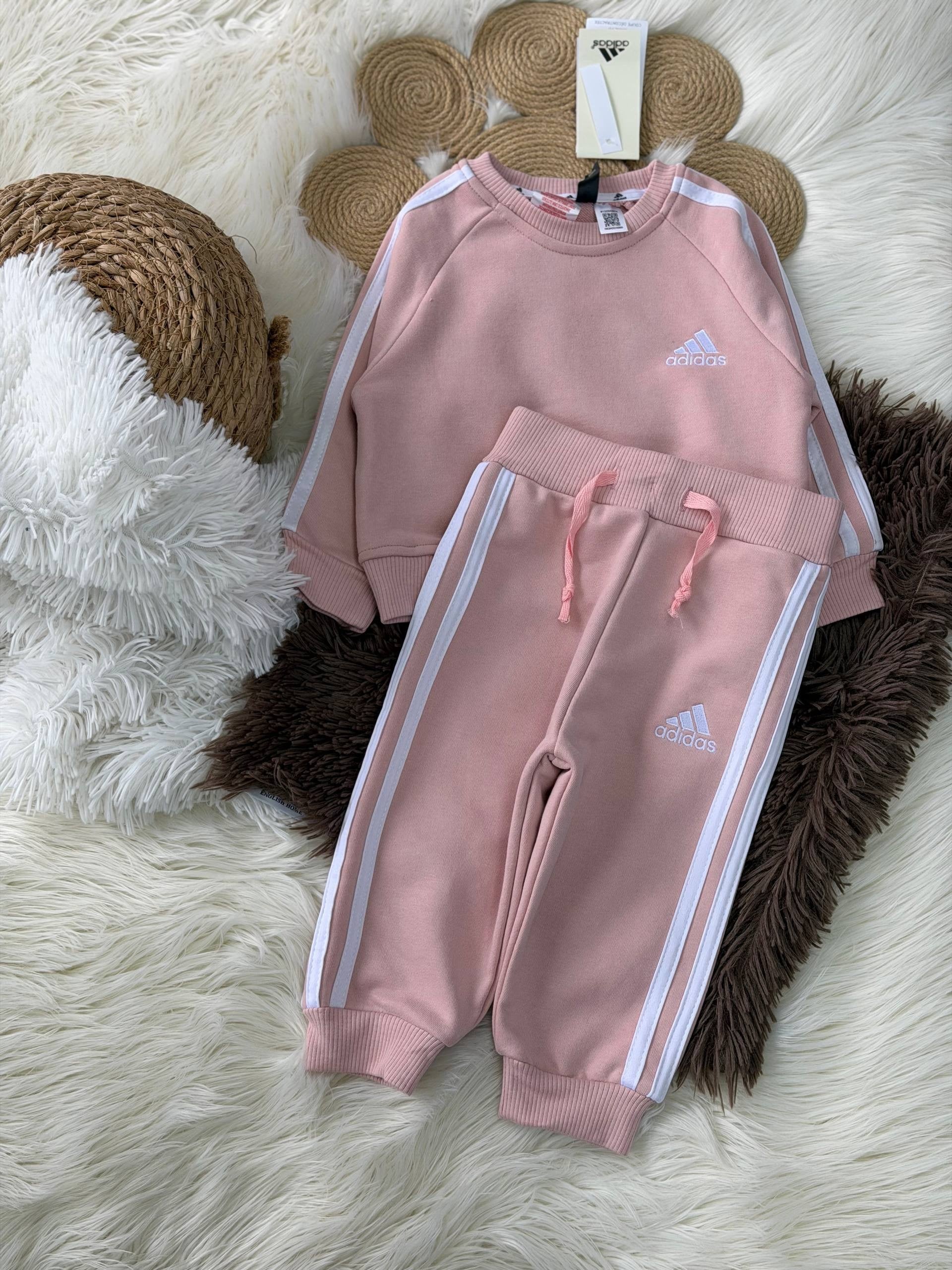Adidas Pembe Eşofman Takım