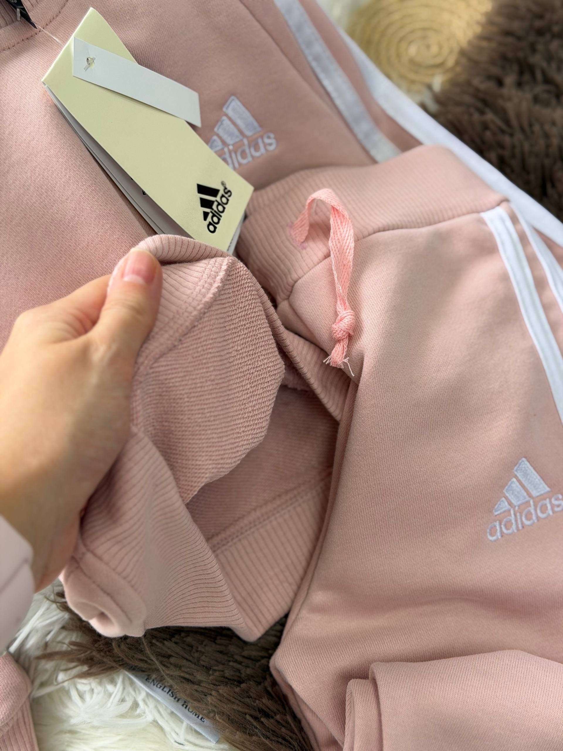 Adidas Pembe Eşofman Takım