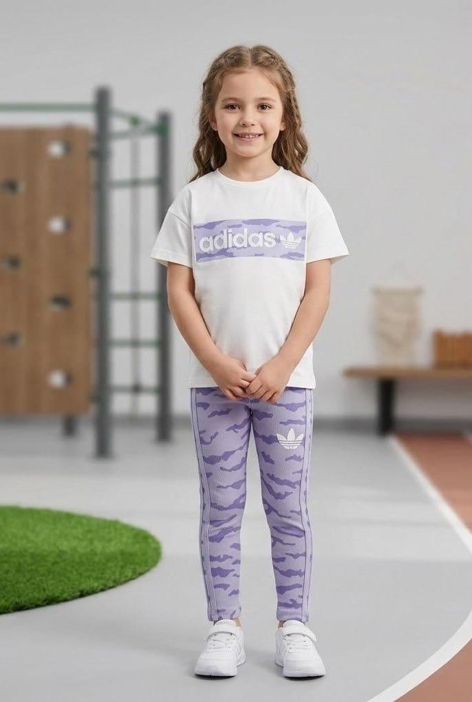 Adidas Taytlı Takım Lila