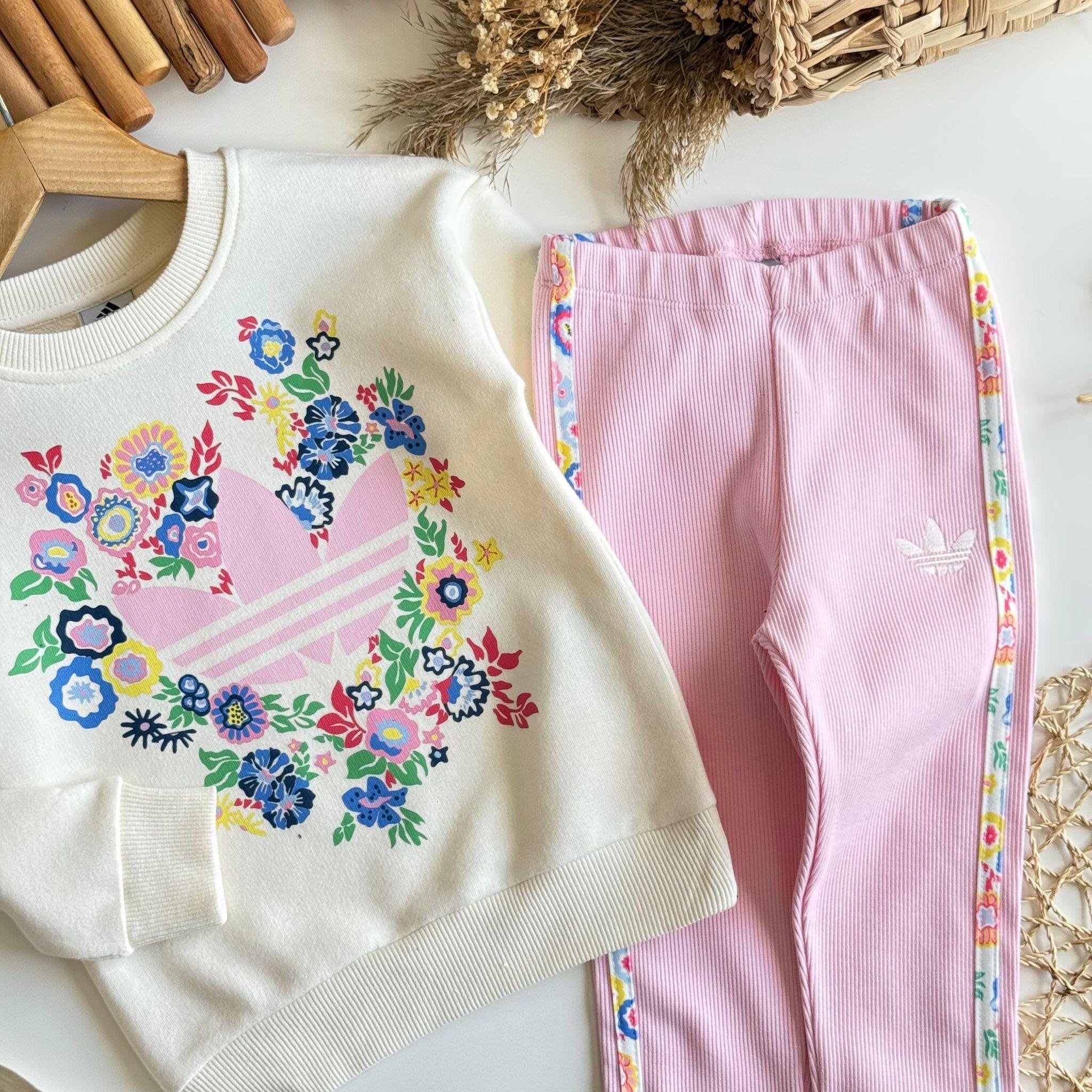 Adidas Taytlı Takım Pembe 